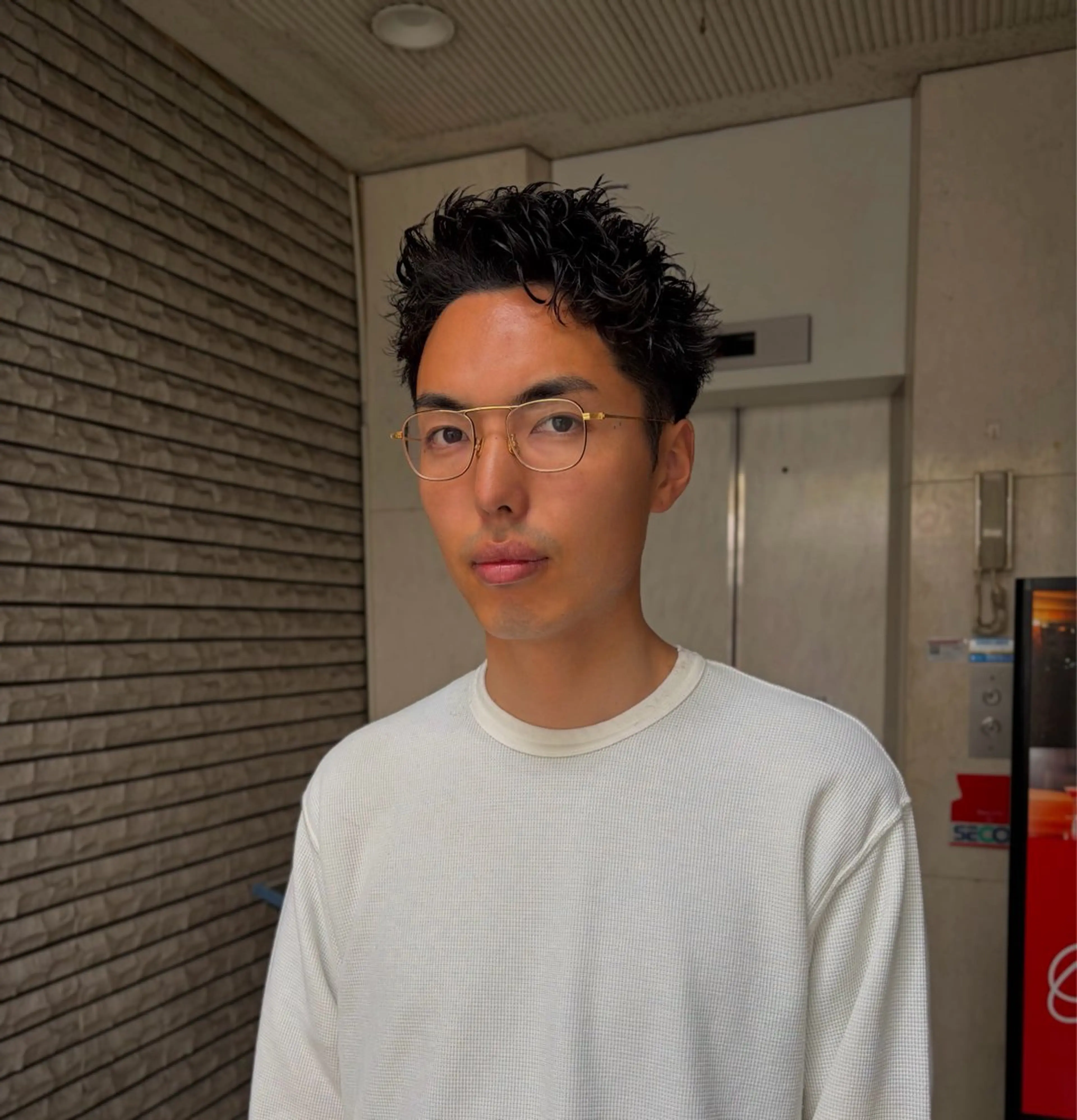 ショート パーマ メンズ メンズパーマ スパイキーショート ショートヘア カット パーマ daichi (UMM)のヘアスタイル