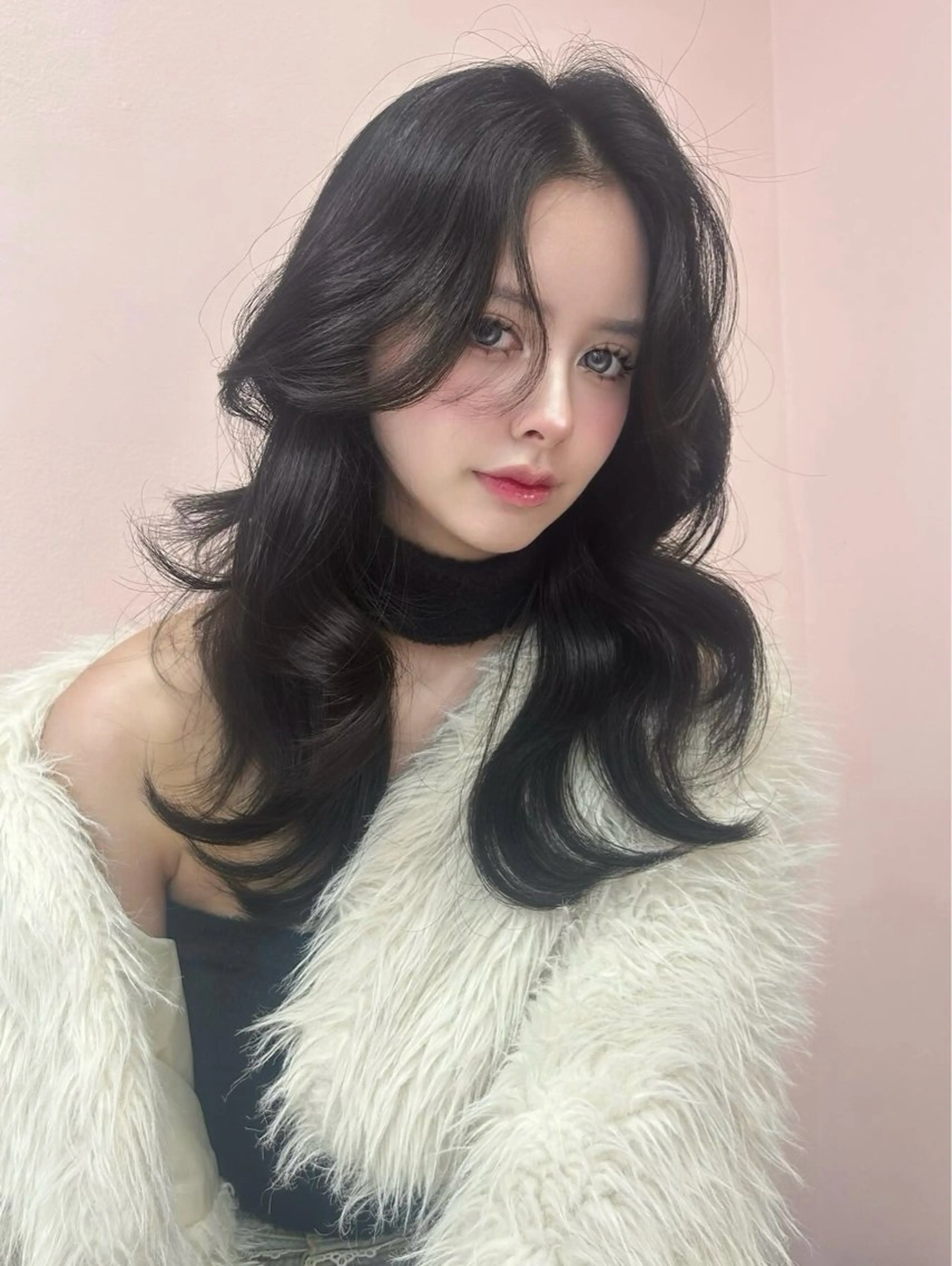 セミロング 原宿／ワンホンヘア SAAYA🖤のヘアスタイル