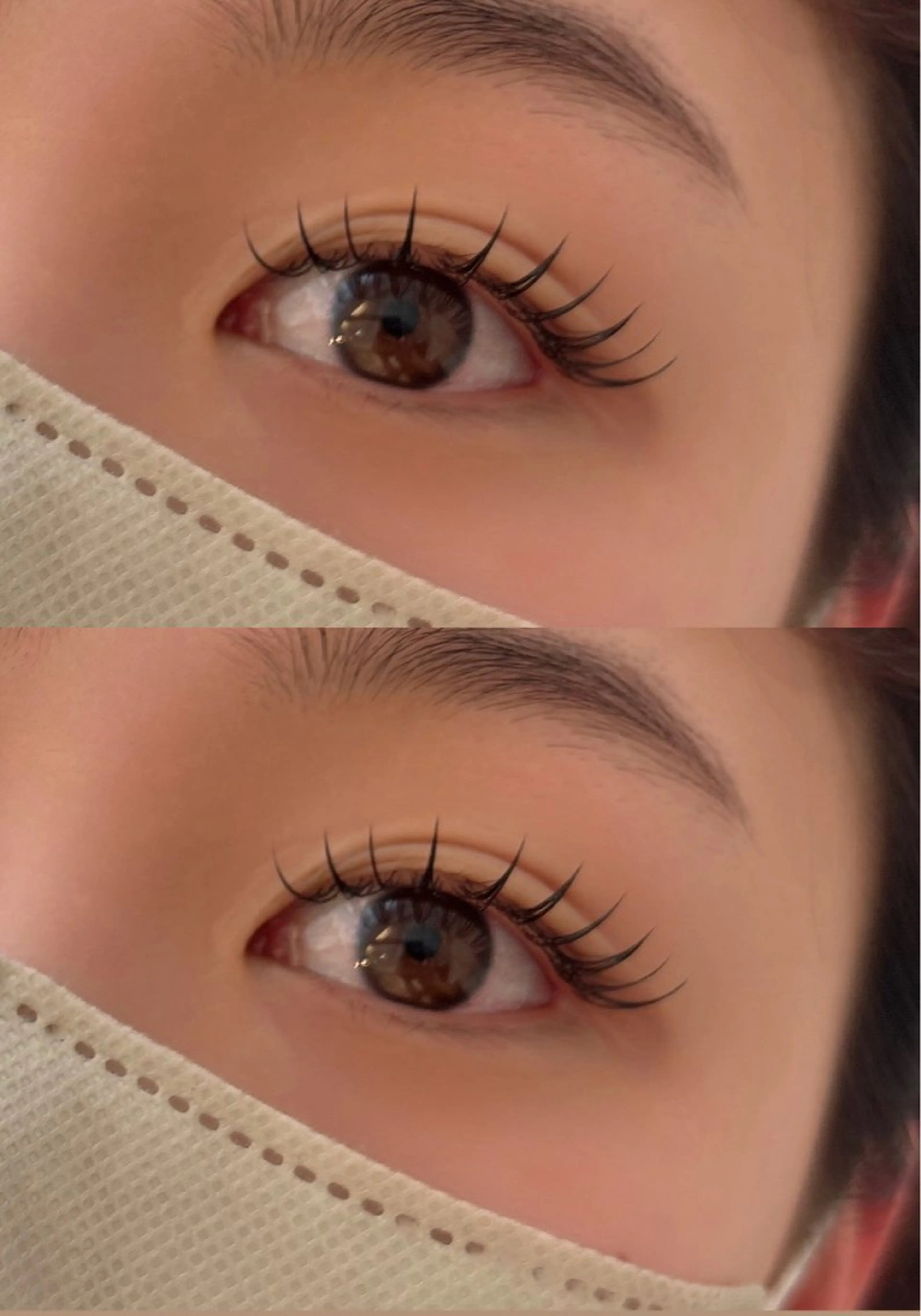 マツエクフラットラッシュ120本の写真