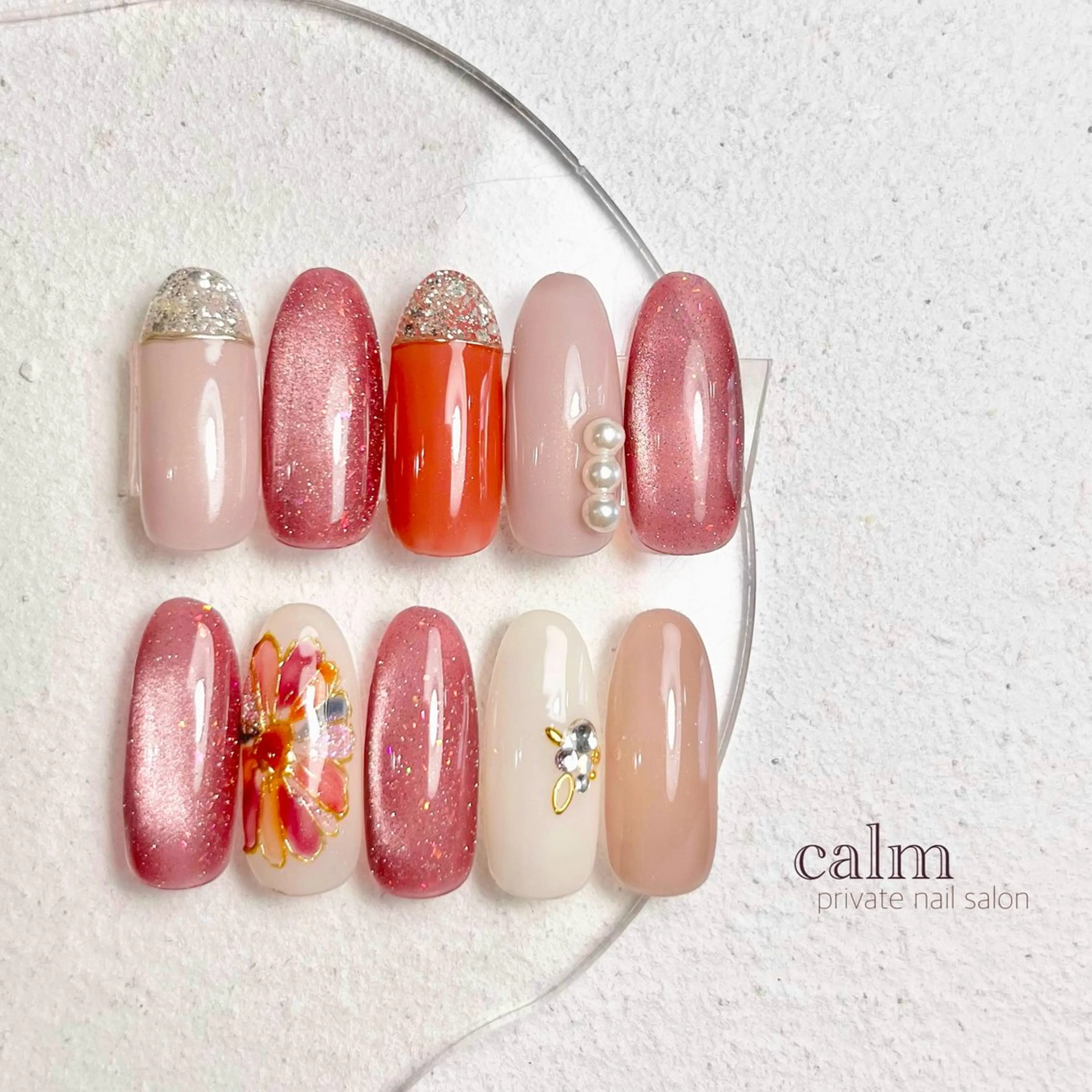 ネイル ハンドネイル calm 〔ｶｰﾑ〕のネイルデザイン