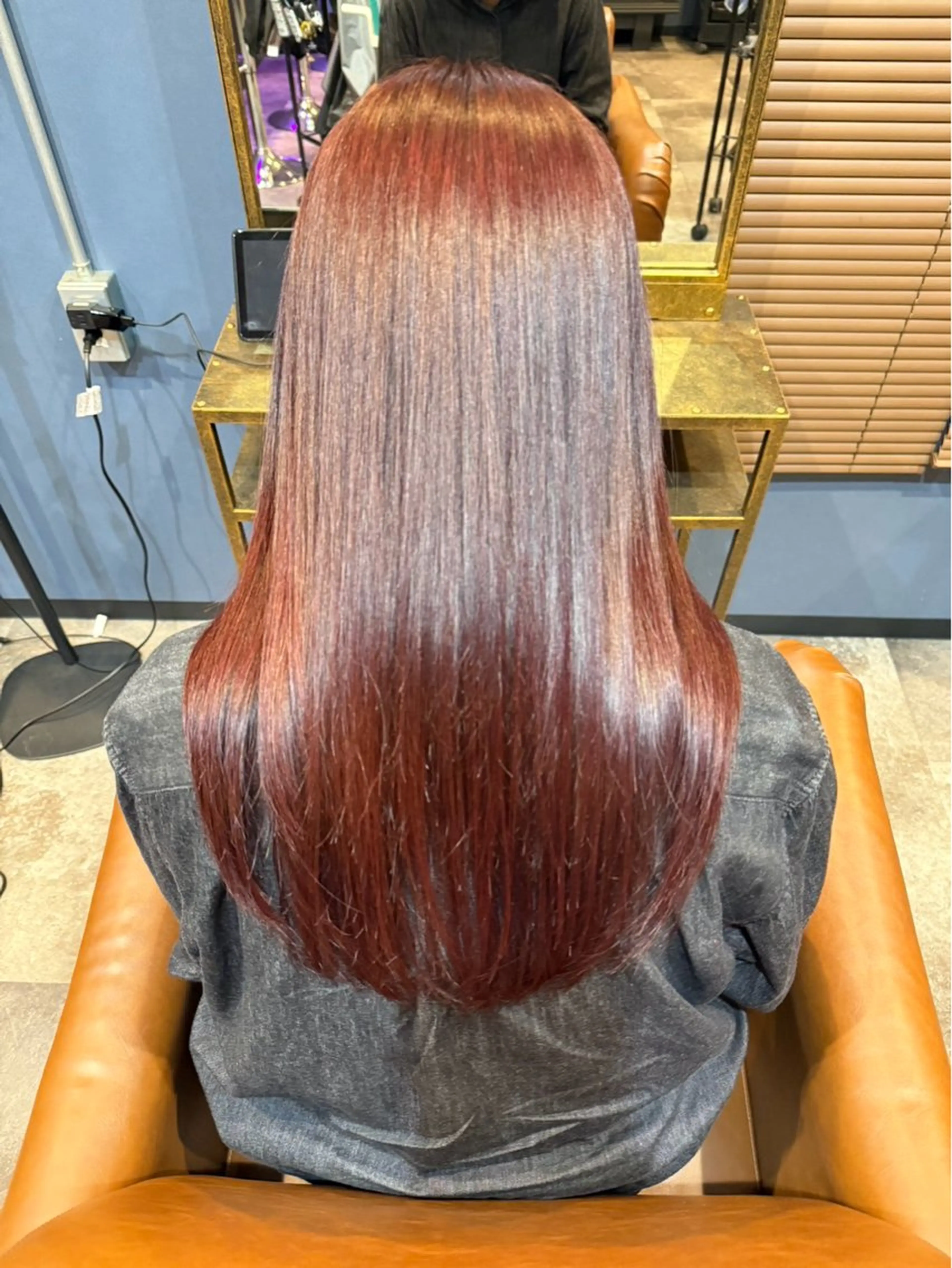 カット、カラーの写真