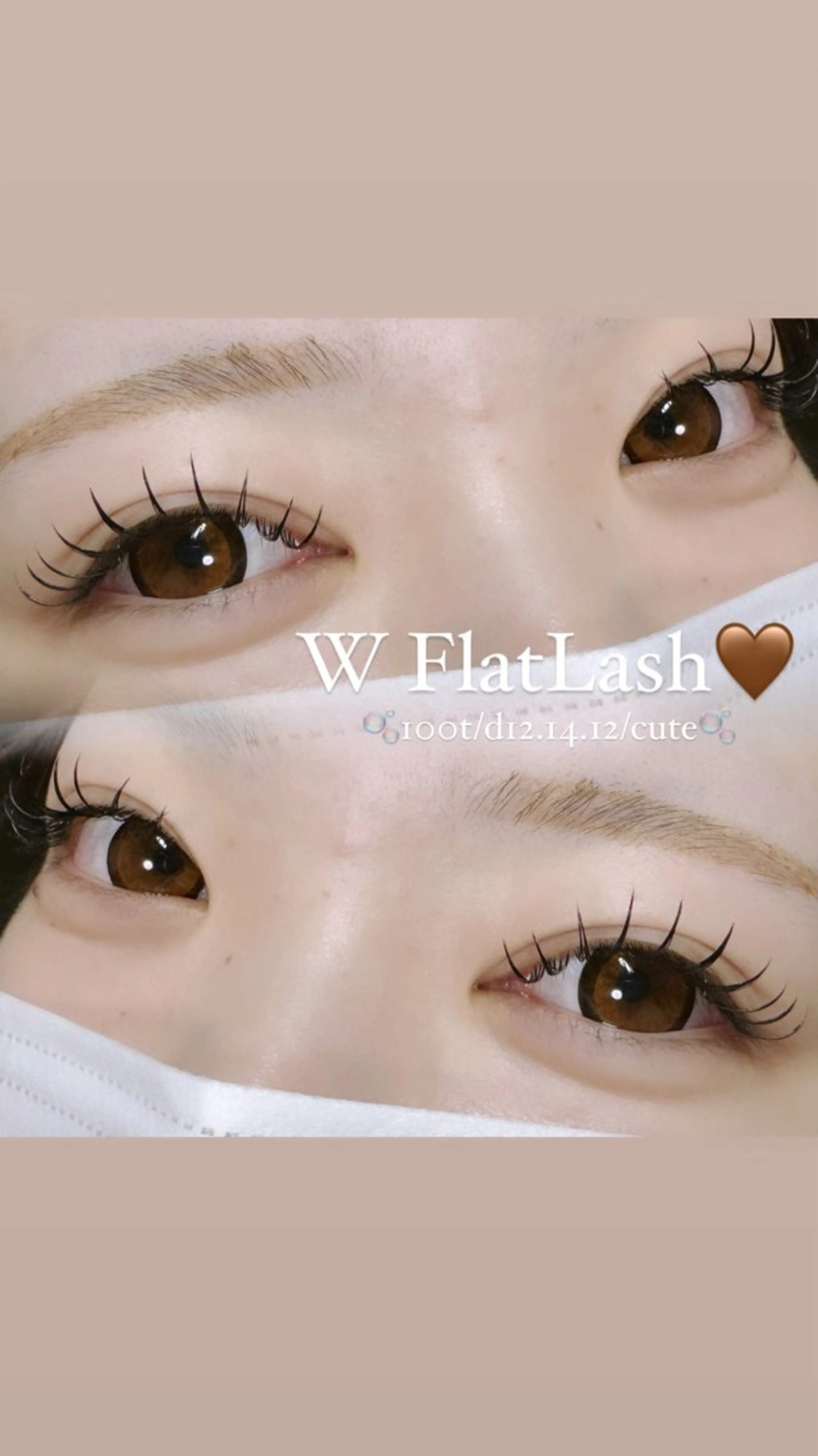 マツエク・マツパ マツエク eyelash salon 華のマツエク・マツパデザイン