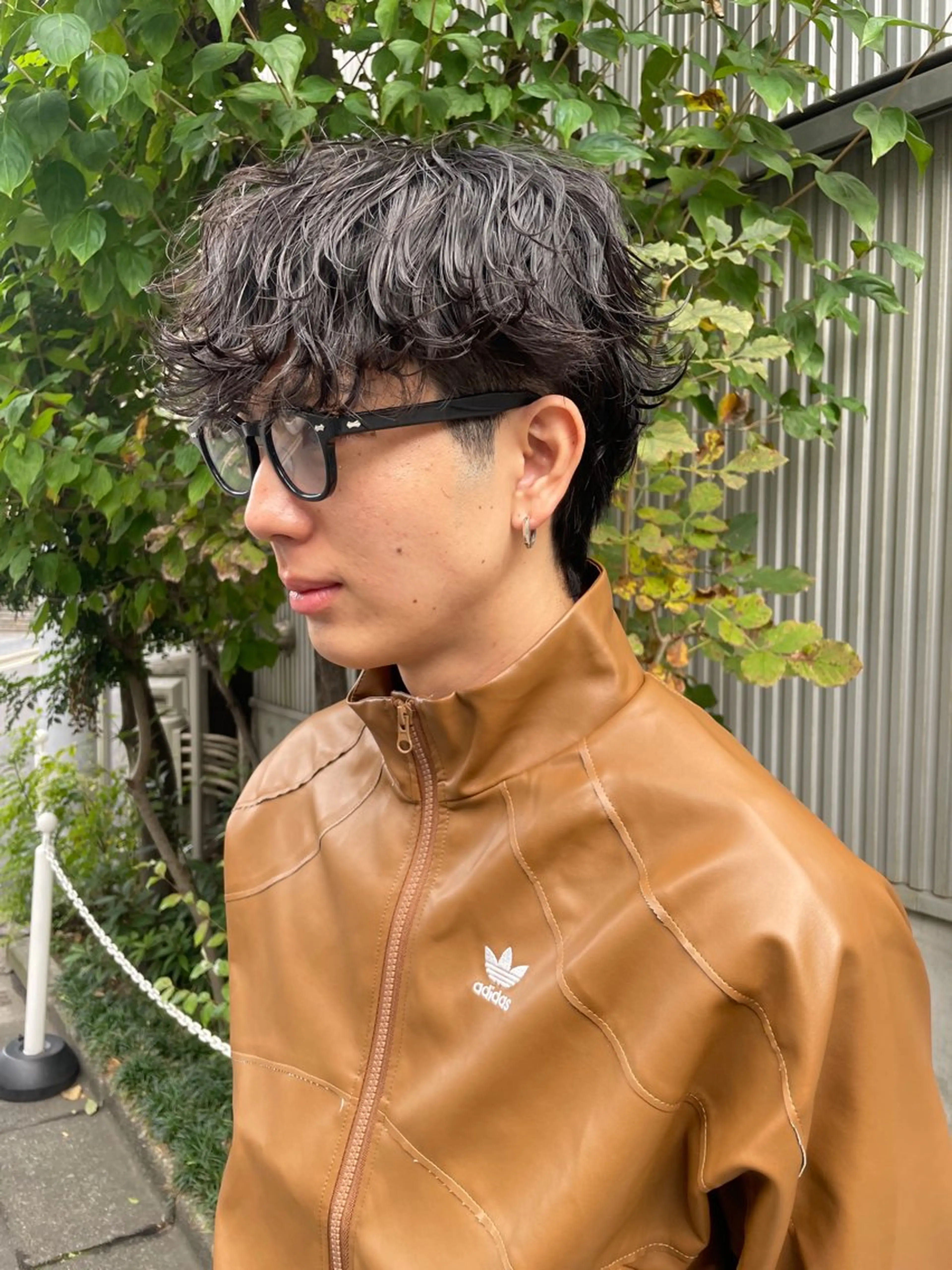 パーマ メンズ メンズパーマ 波巻きパーマ お呼ばれヘア✨️ Akari🧸🤍のヘアスタイル