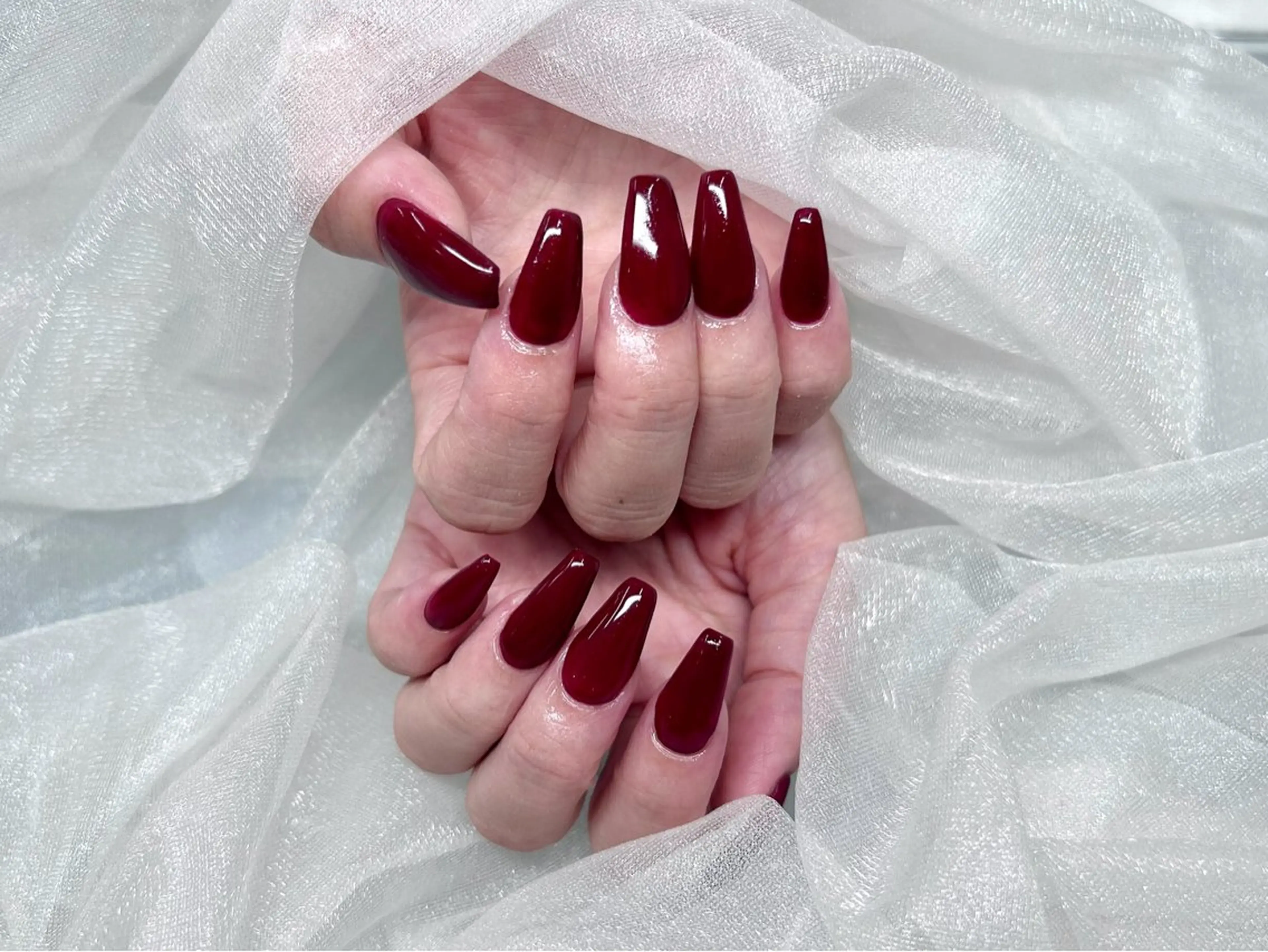 ネイル スカルプネイル 加藤 楓子のネイルデザイン