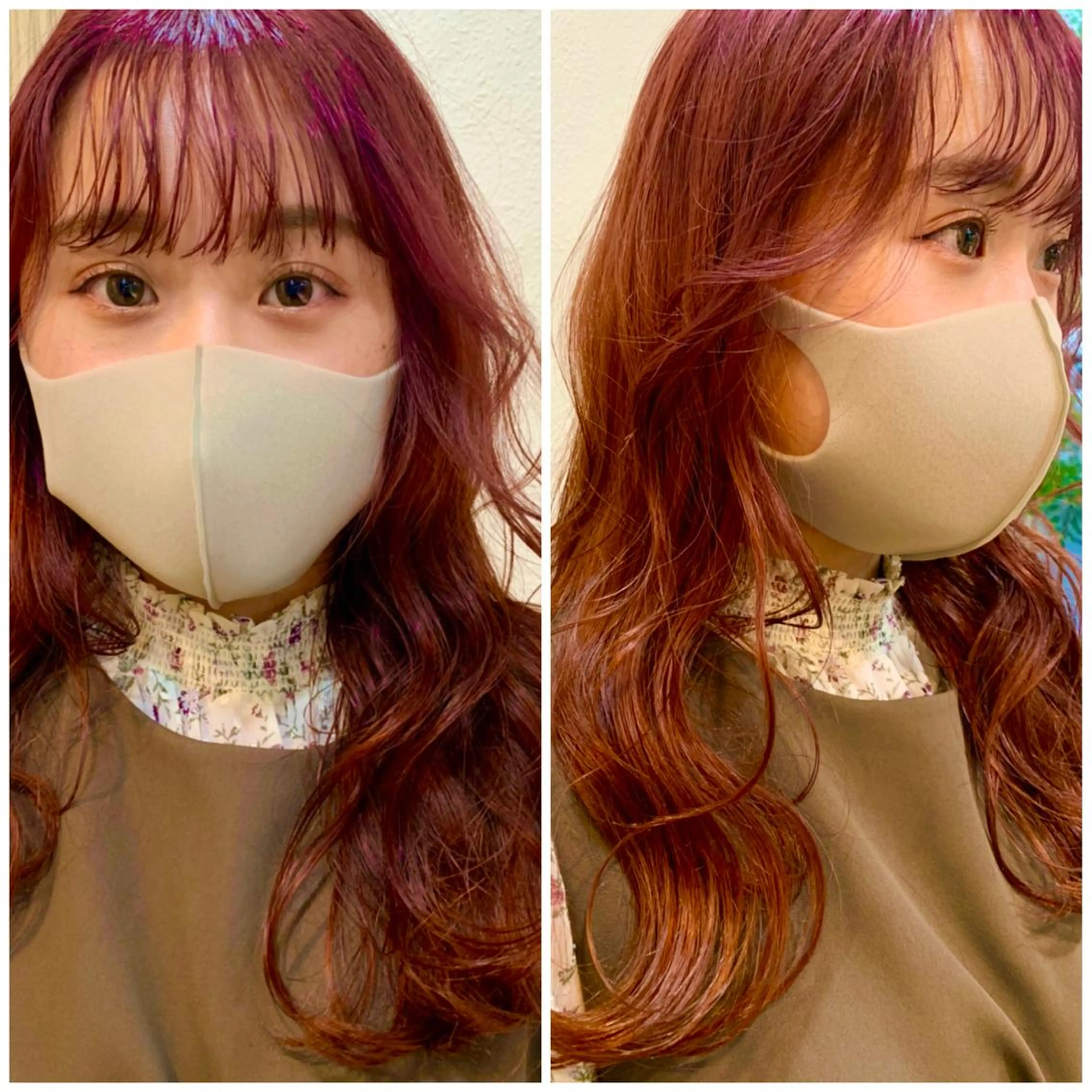 ロング カラー ヘアカラー トリートメント ヘアセット 🌸スタイリスト 山浦美恵のヘアスタイル