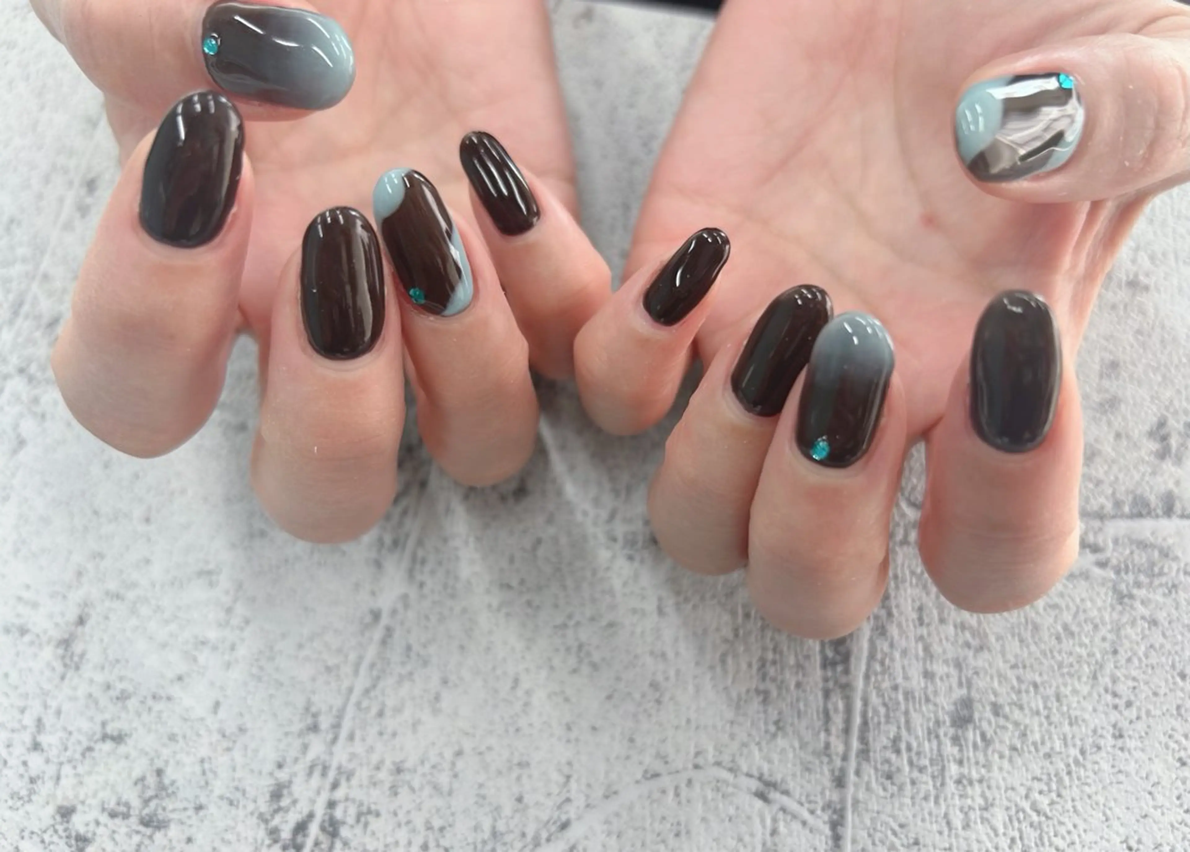 ネイル ハンドネイル agré ネイルサロン　アグレのネイルデザイン