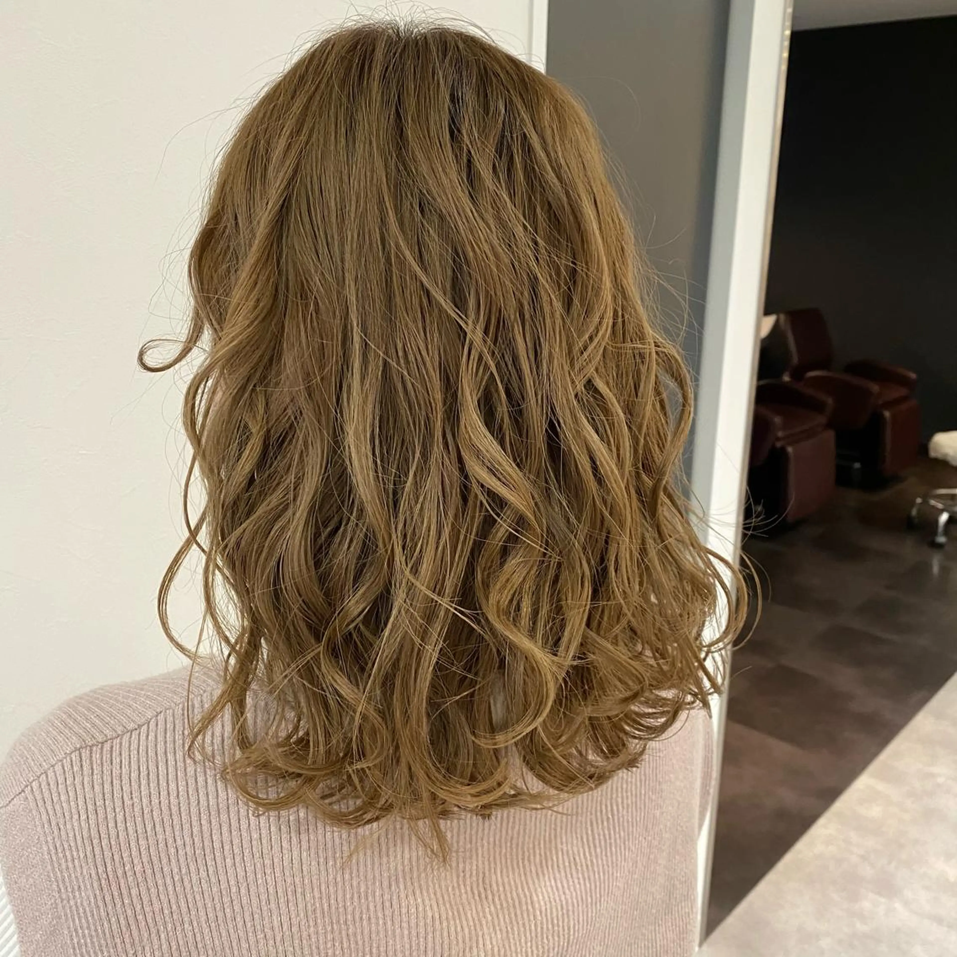 ミディアム 髪質改善/shuki 韓国/代表取締役のヘアスタイル