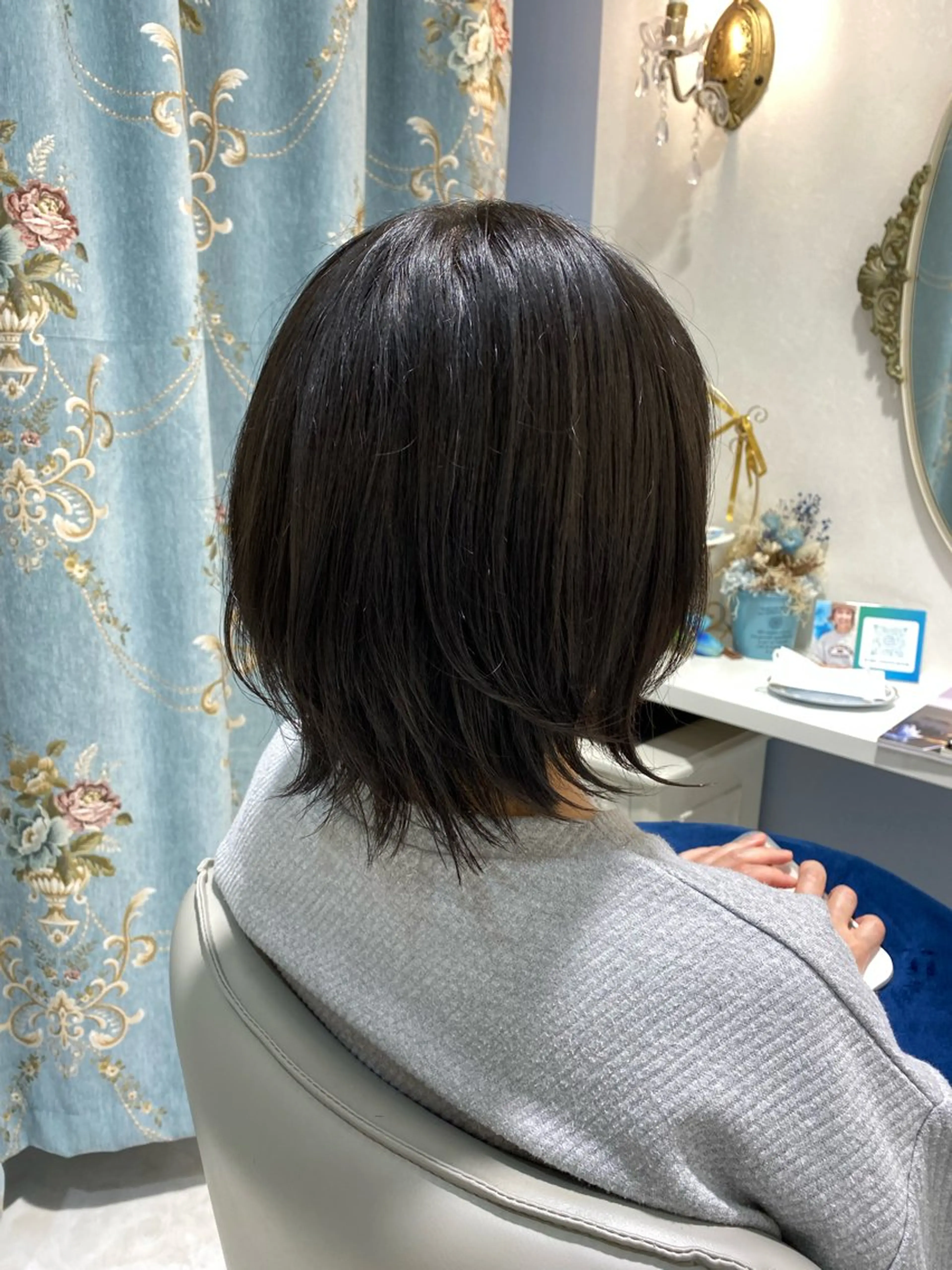 ショート ボブレイヤー ボブ レイヤーカット MASUMI／ 川西能勢口LUMIAのヘアスタイル