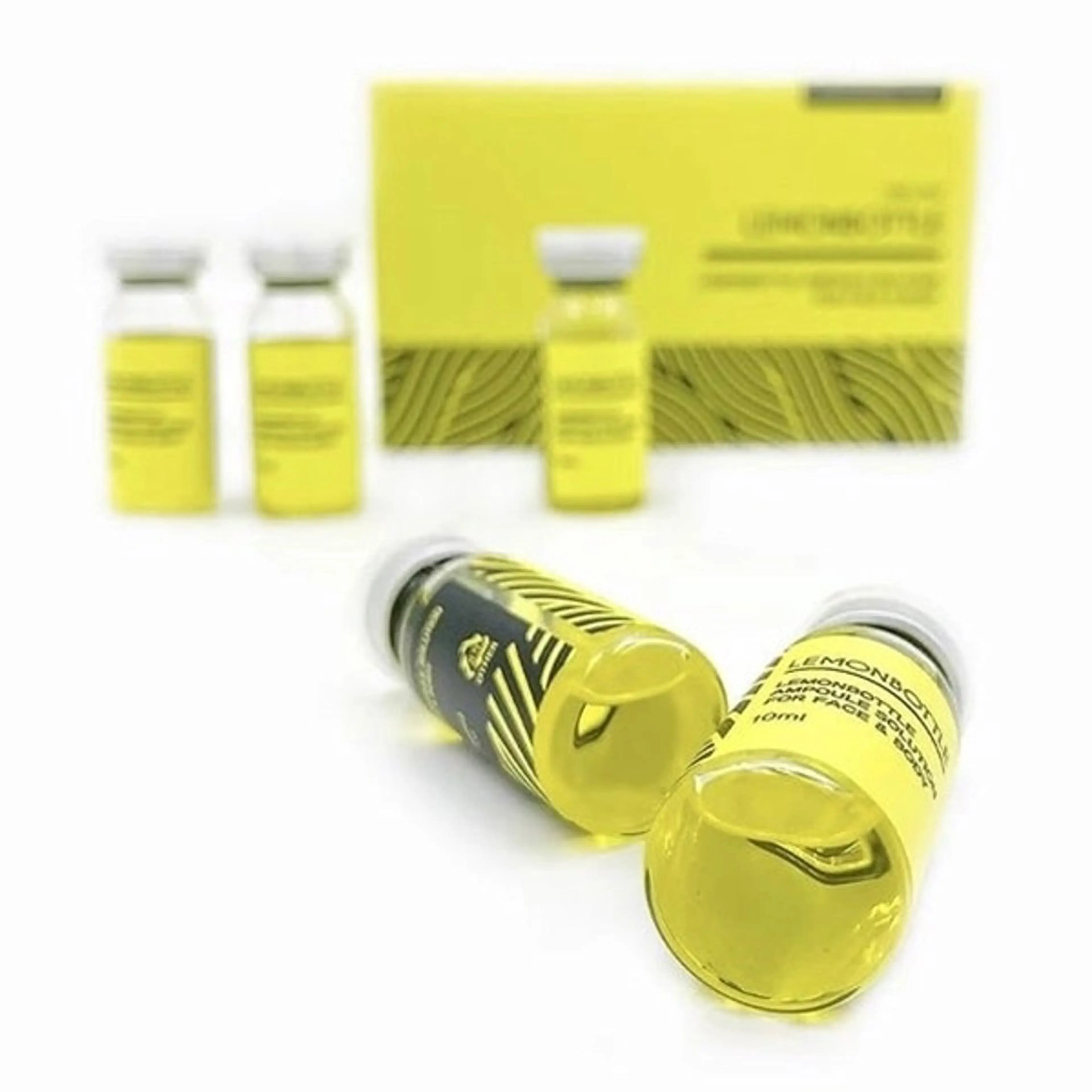 お得モニター「二重顎.フェイスライン.脂肪撃退」レモン　ボトル2ml×フォースカッターフェイスの写真