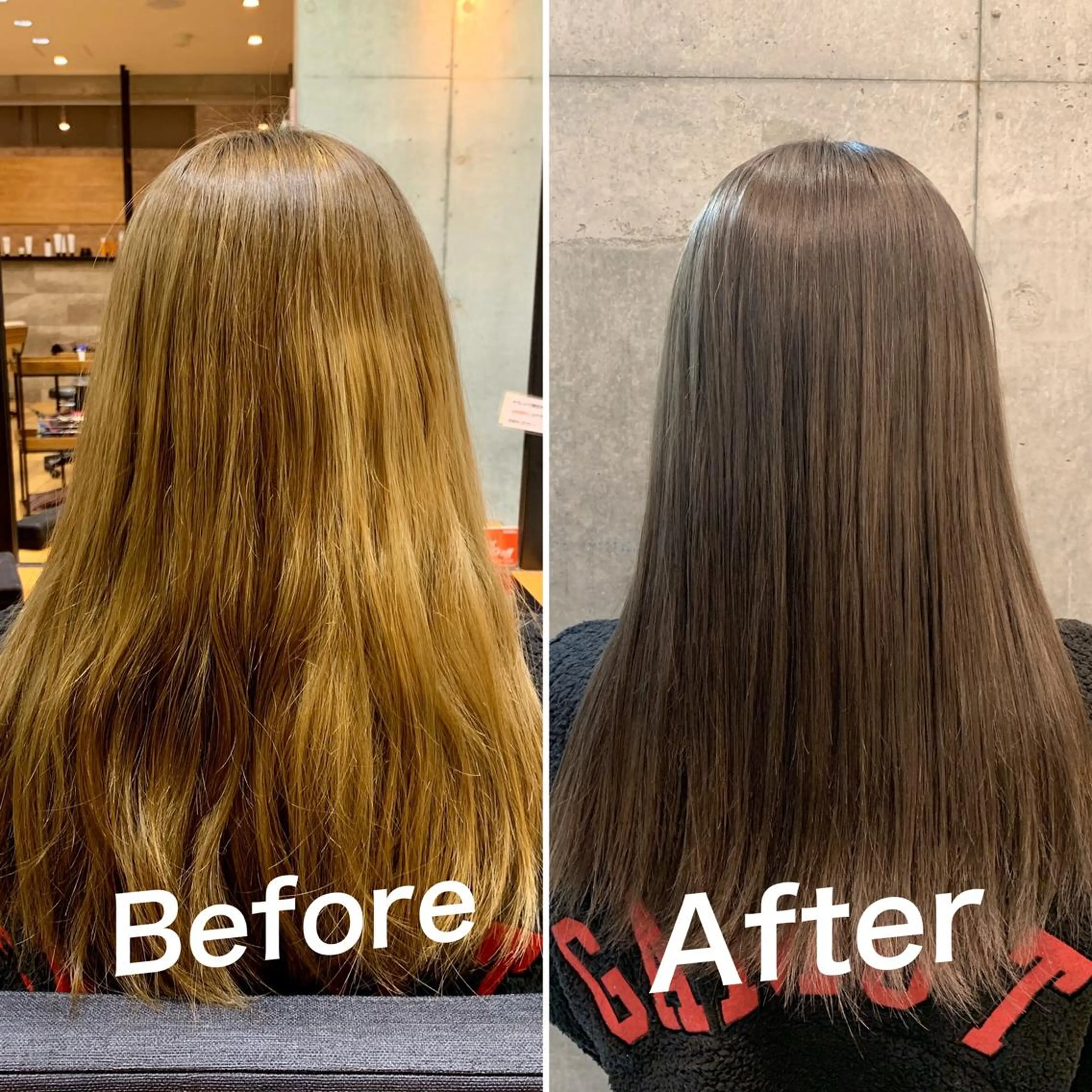 カラー カット トリートメント 佐瀬竜矢PRIMAL /portのヘアスタイル