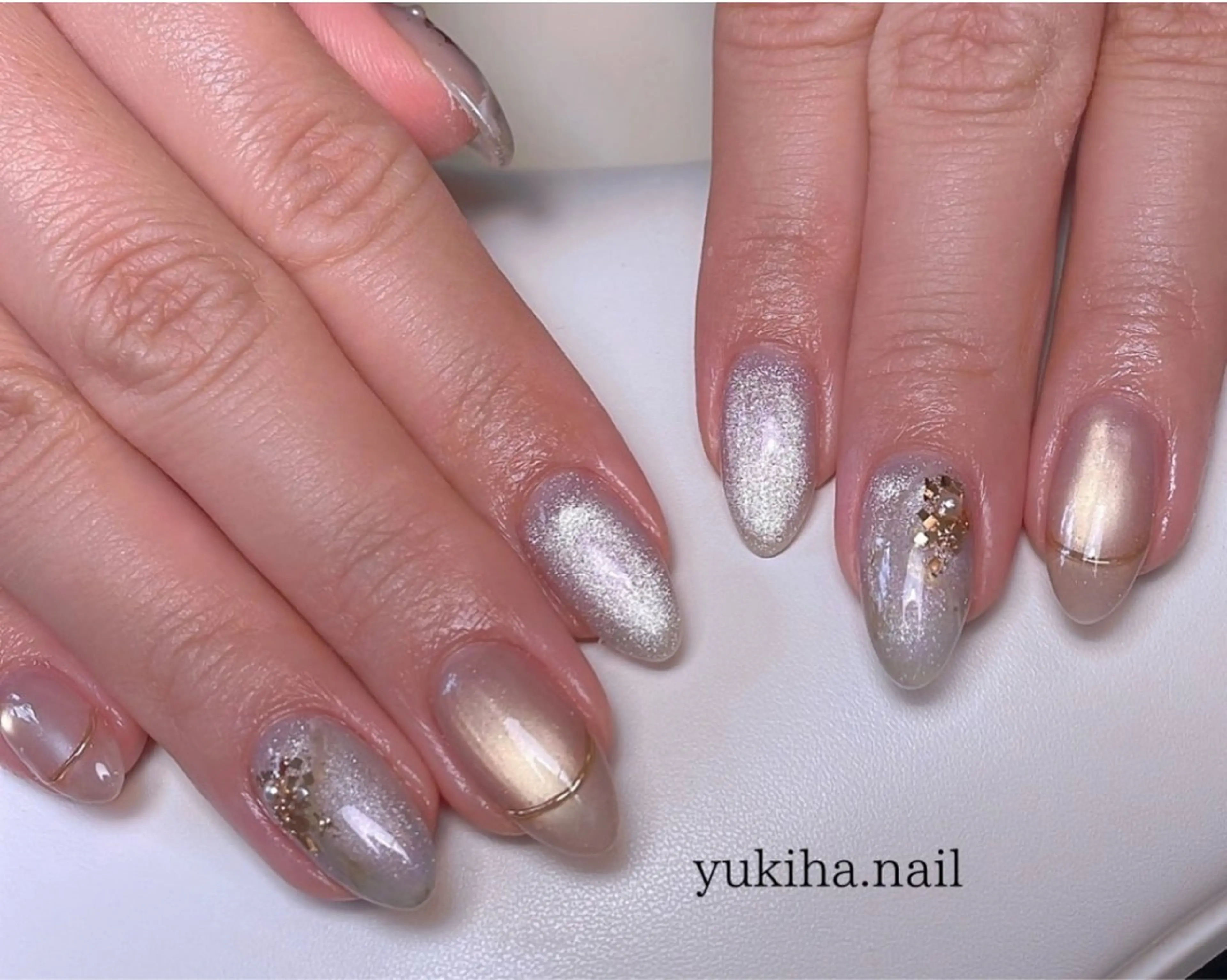 ネイル ニュアンスネイル 大原 幸華のネイルデザイン