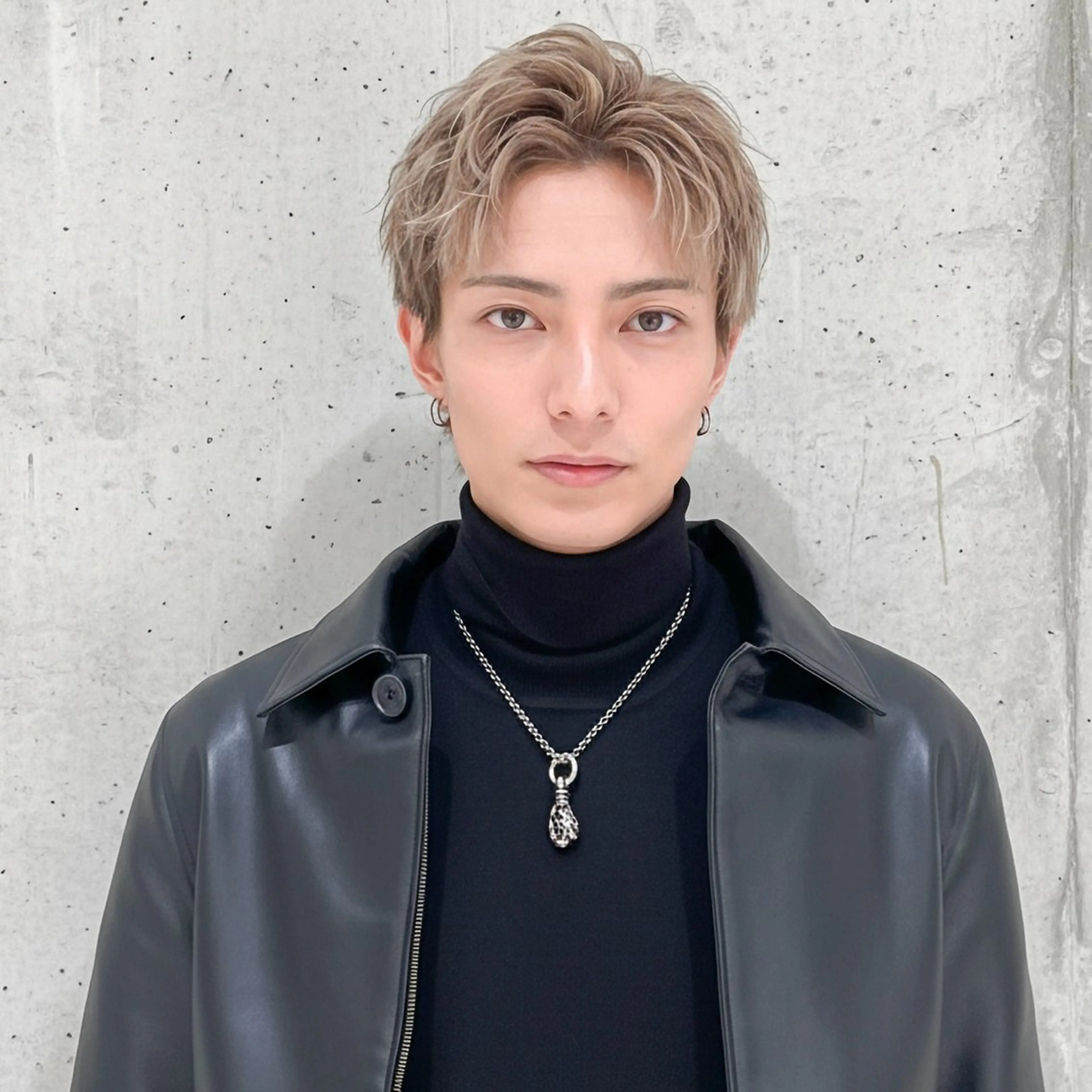 『モデル様限定✨』 メンズカット+ブリーチ込みダブルカラー🩵の写真