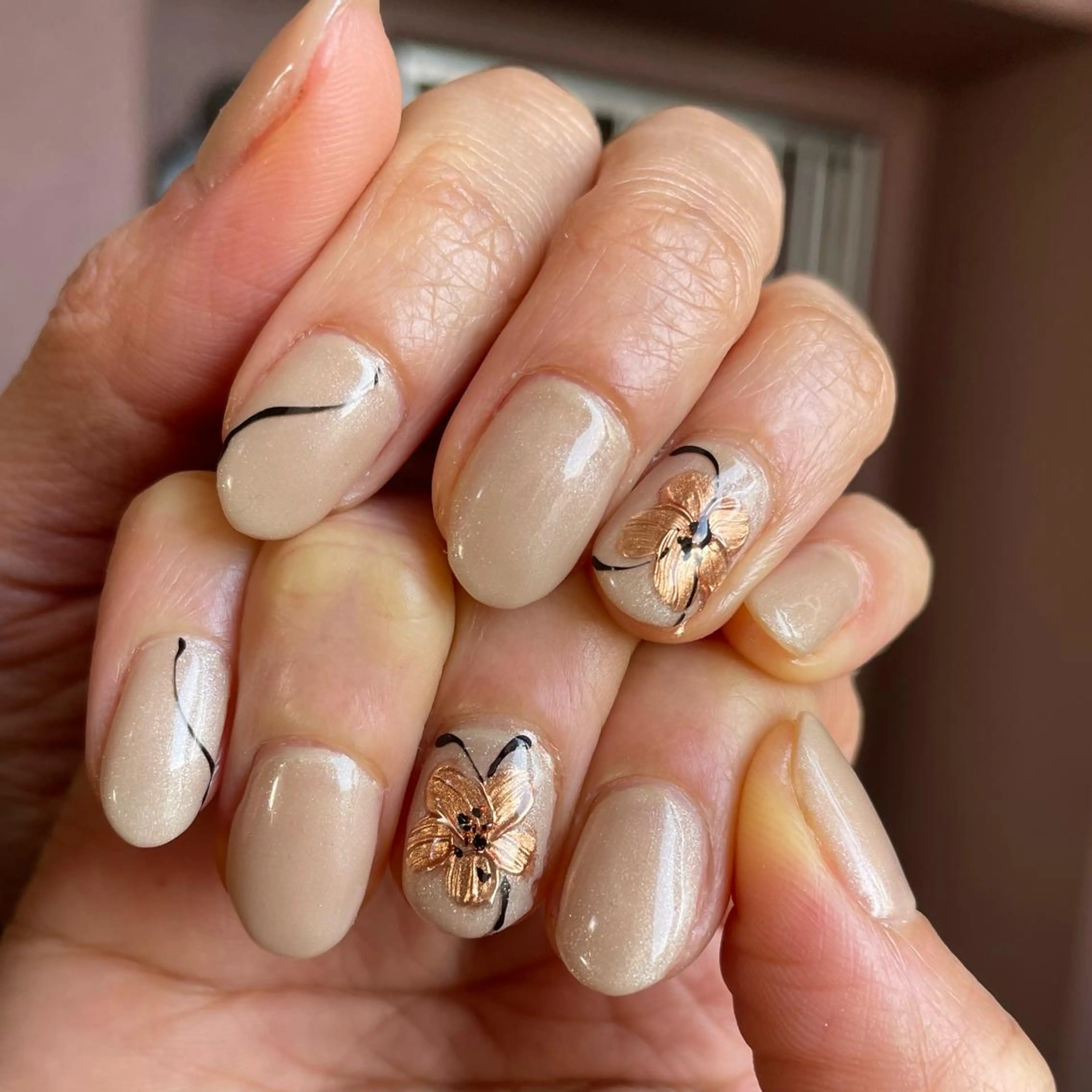 ネイル 奥園 良恵のネイルデザイン