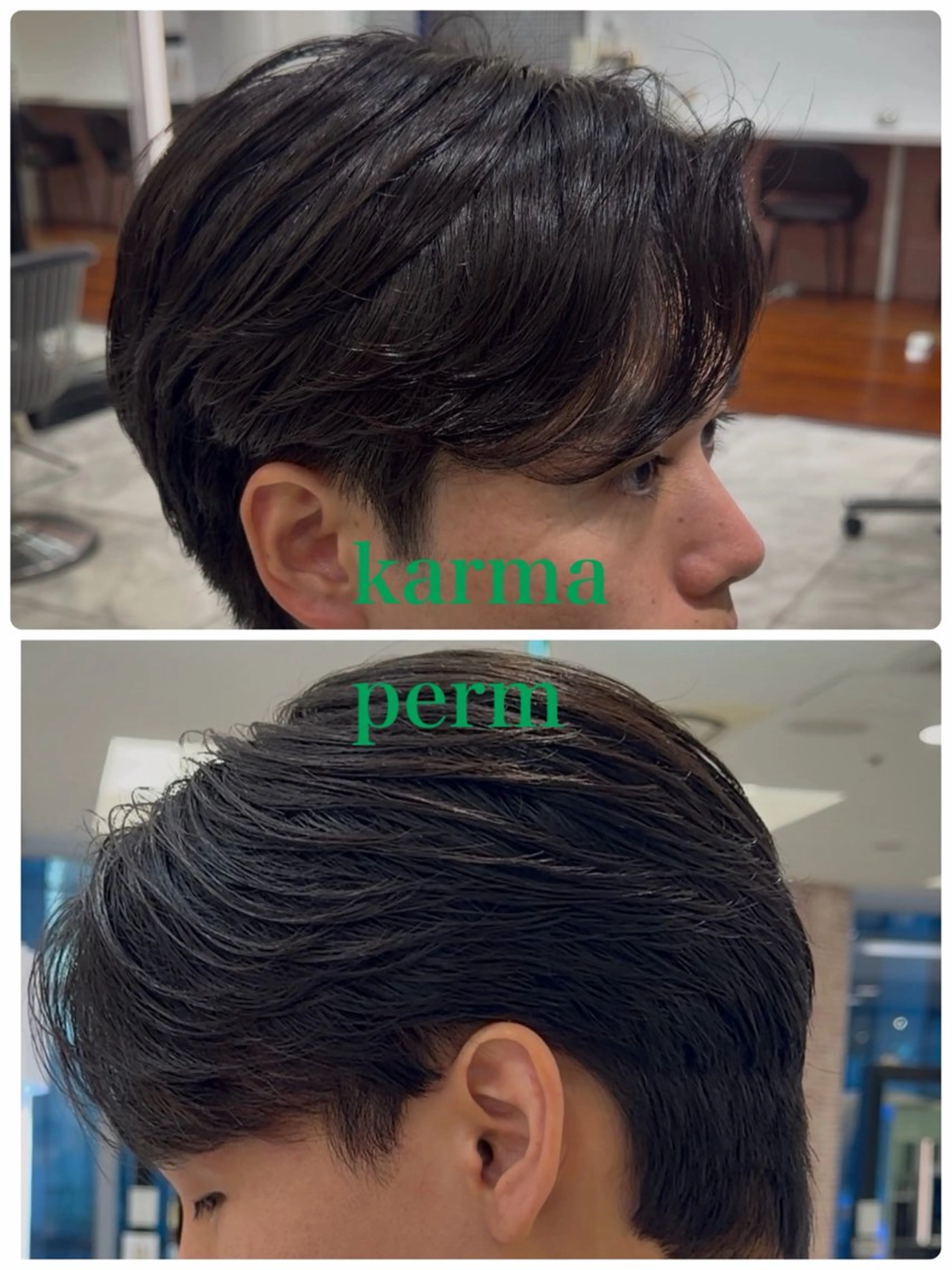 メンズ カット パーマ トリートメント 🎸大人メンズ｜ パーマ特化ren🎸のヘアスタイル
