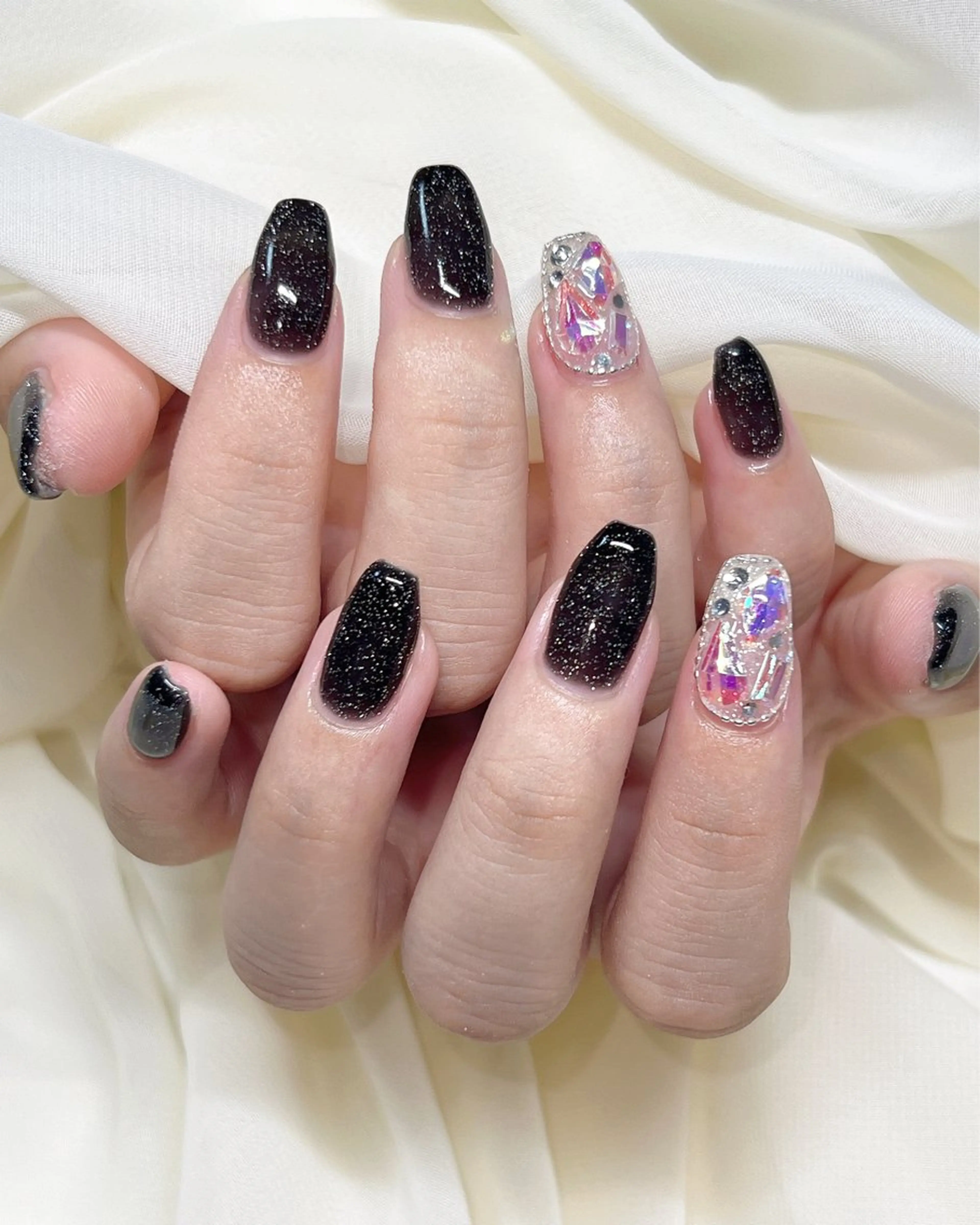 ネイル フラッシュネイル 持ち込み nail salon MUAのネイルデザイン