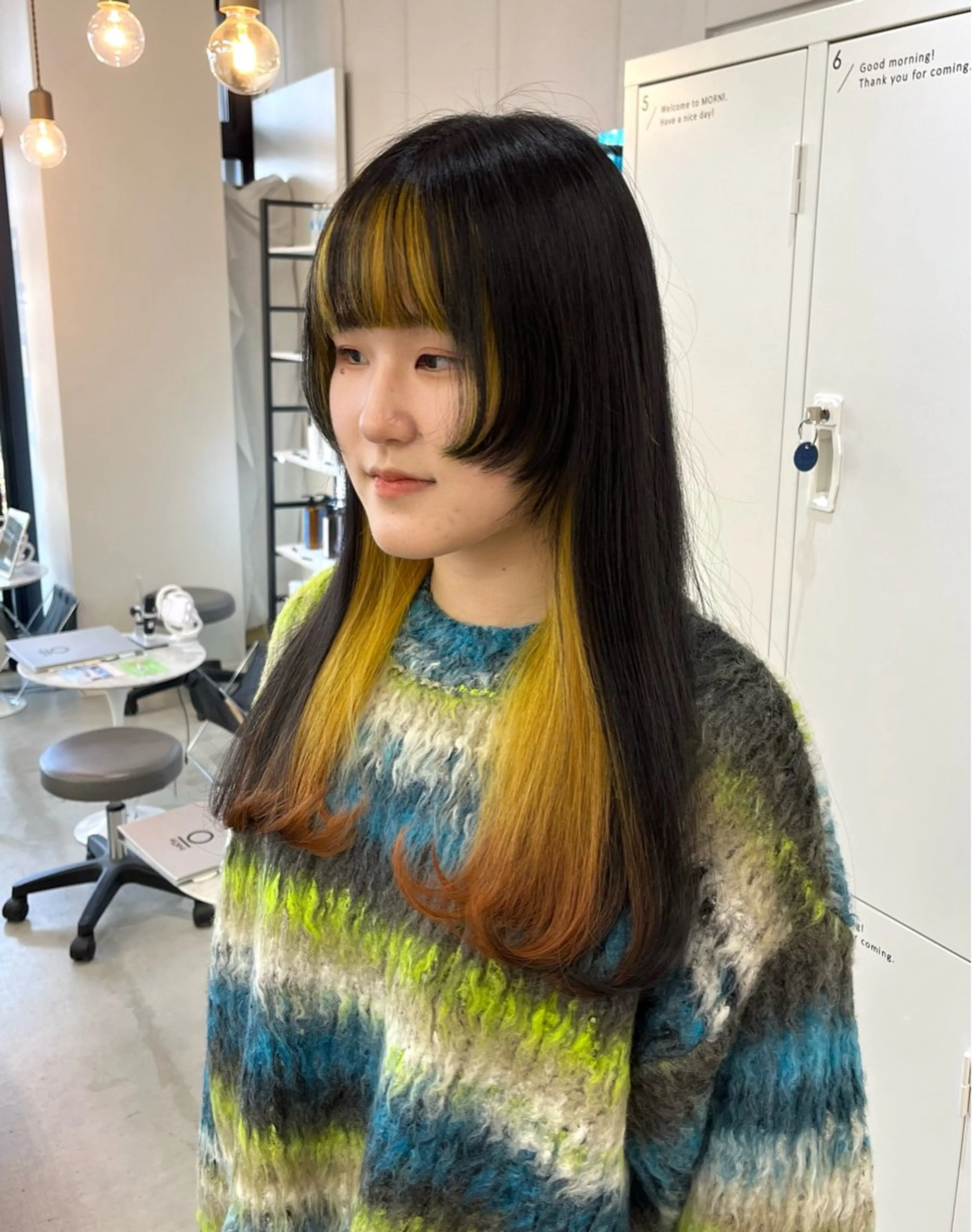 ロング カラー 神原 茉依🩰🪩のヘアスタイル