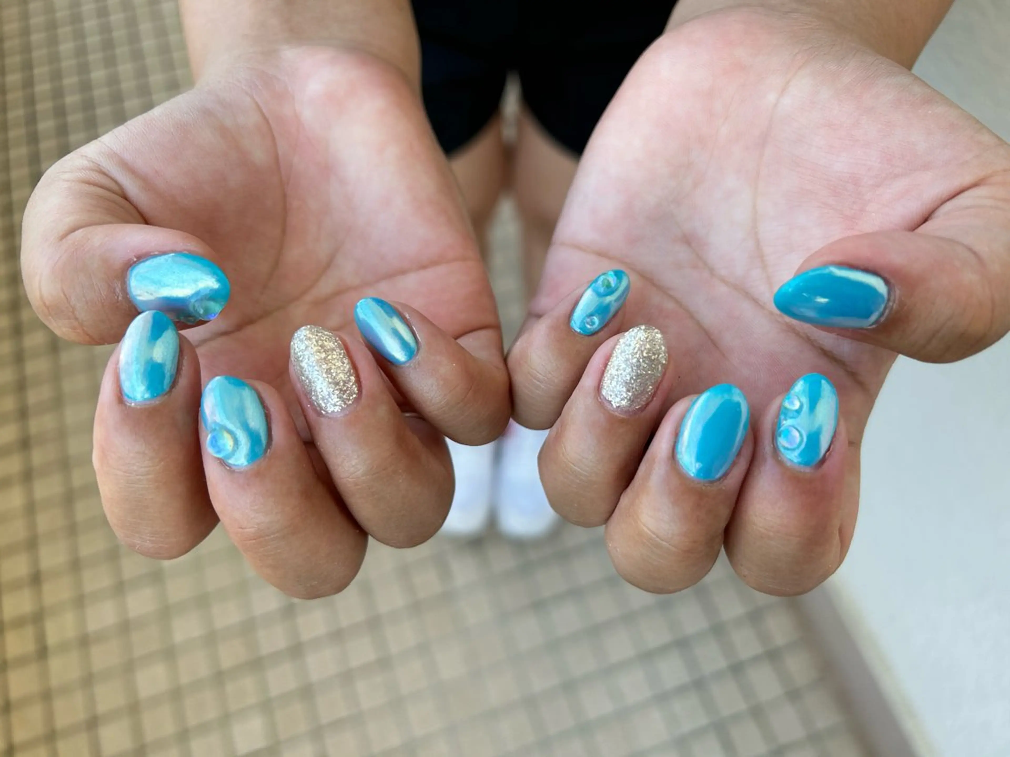 ネイル ハンドネイル フットネイル ✴︎ Delightのネイルデザイン