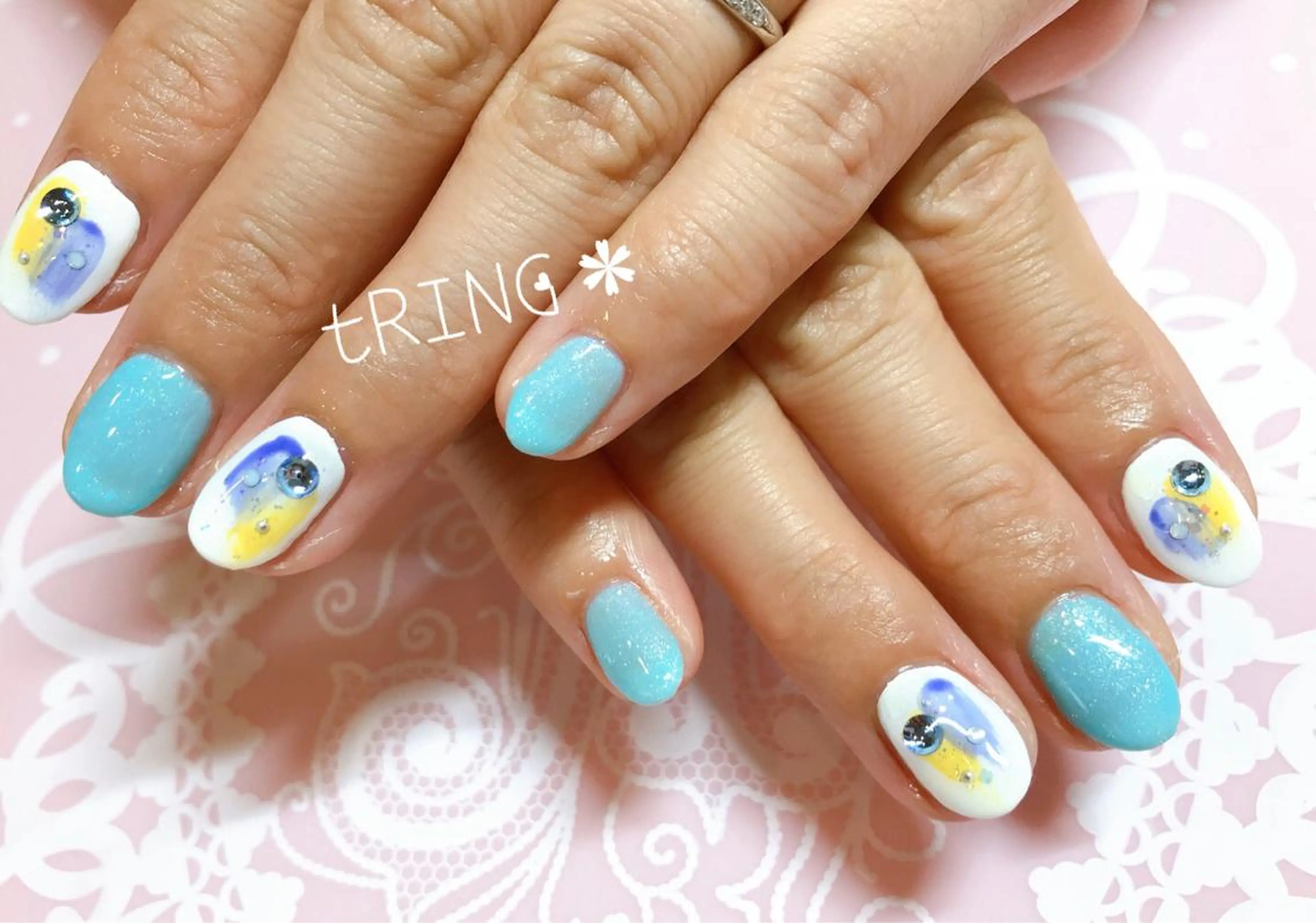 ネイル tRING＊ しいの木台のネイルデザイン