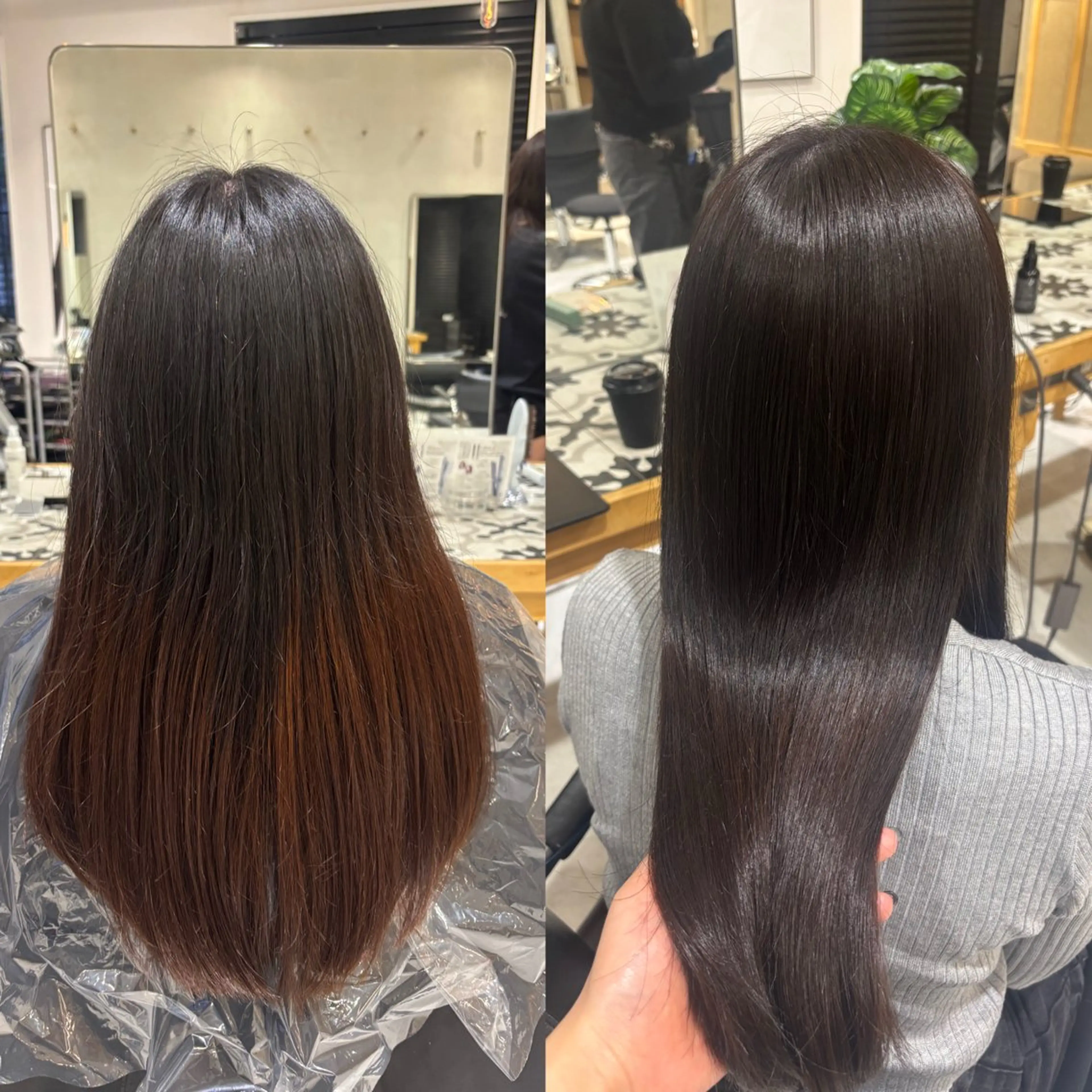 ロング カラー ヘアカラー トリートメント ヘアセット 莉瑠 / モデル価格募集🐃のヘアスタイル