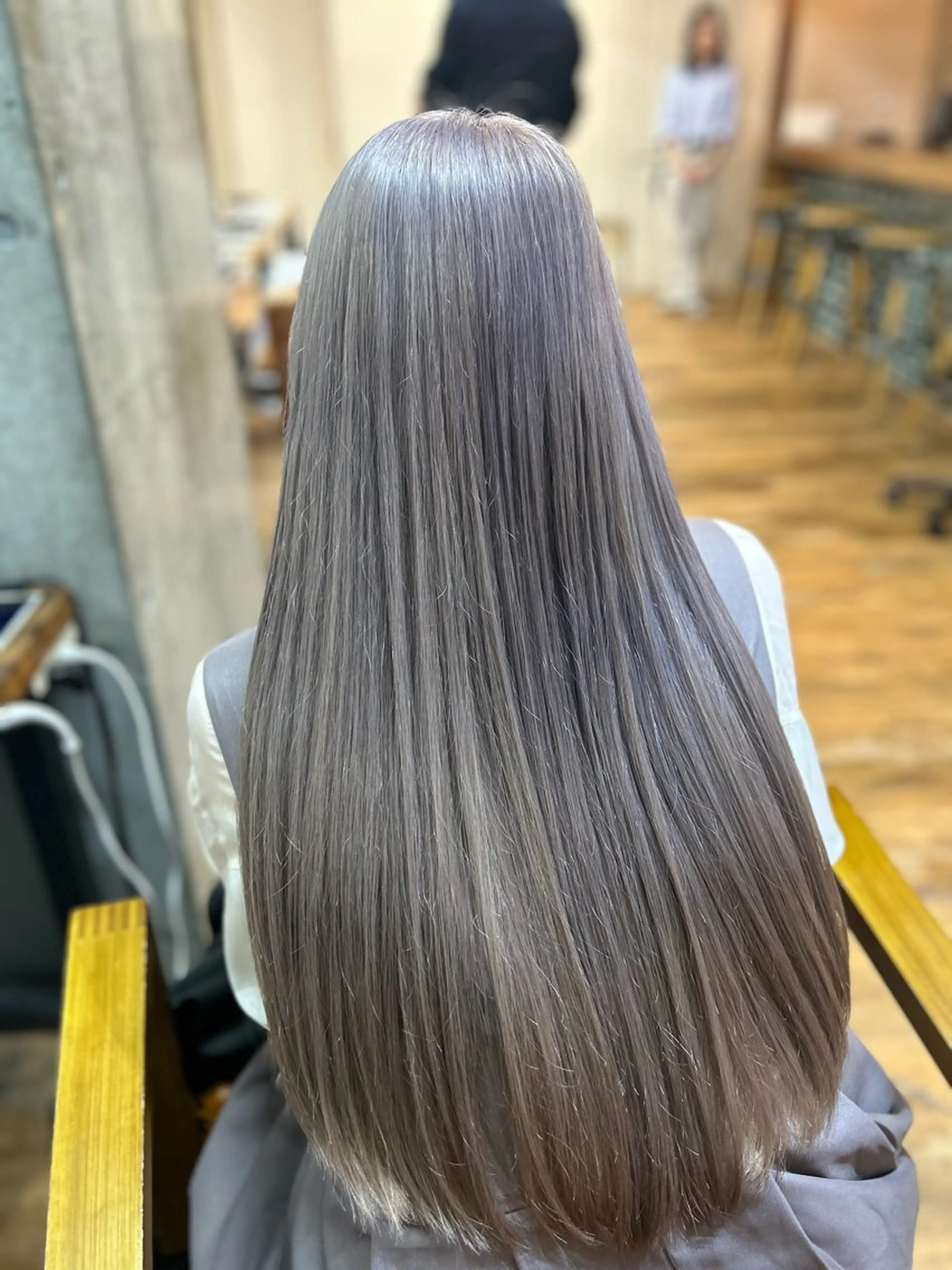 ロング カラー ヘアカラー トリートメント 🎨デザイン🥇 美髪・艶髪　日暮千敬のヘアスタイル