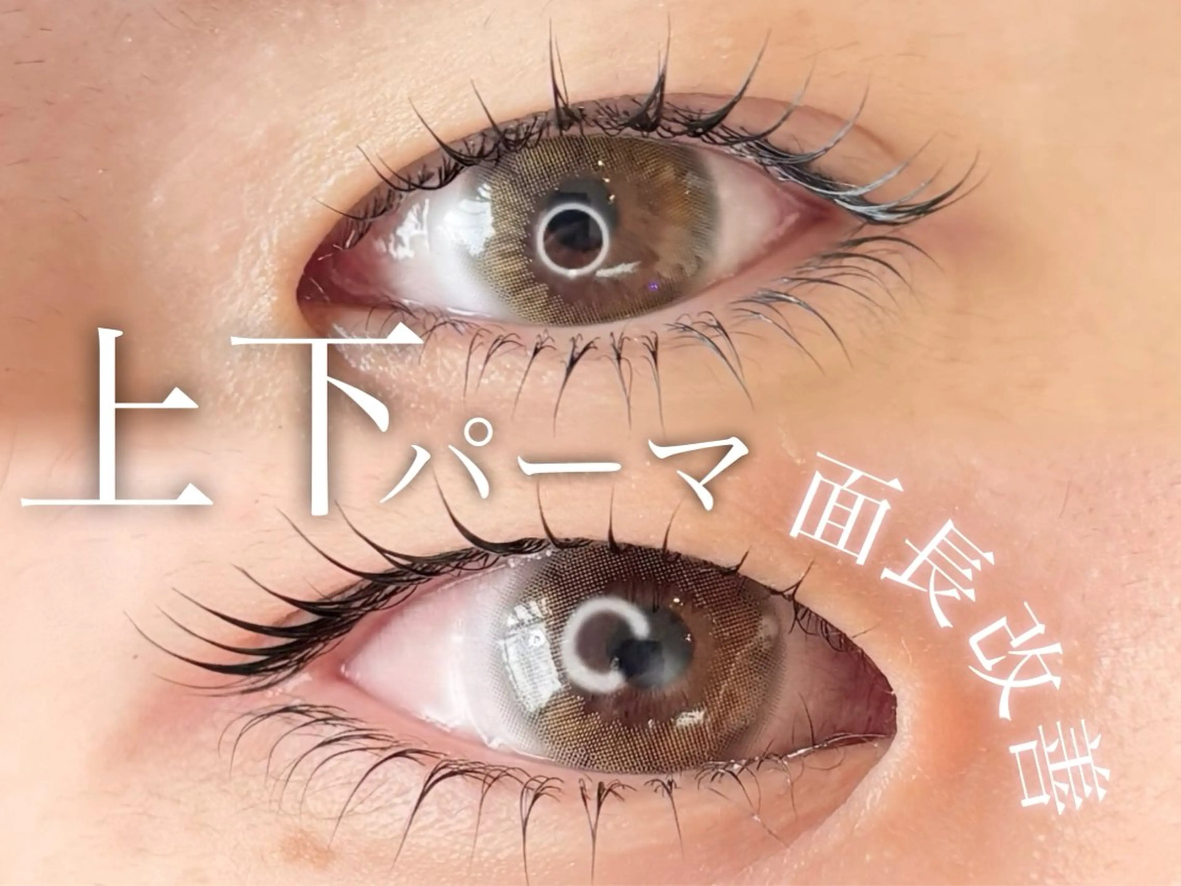 【パッチリな目元へ】まつげパーマ（上下）￥6,000→￥5,500の写真