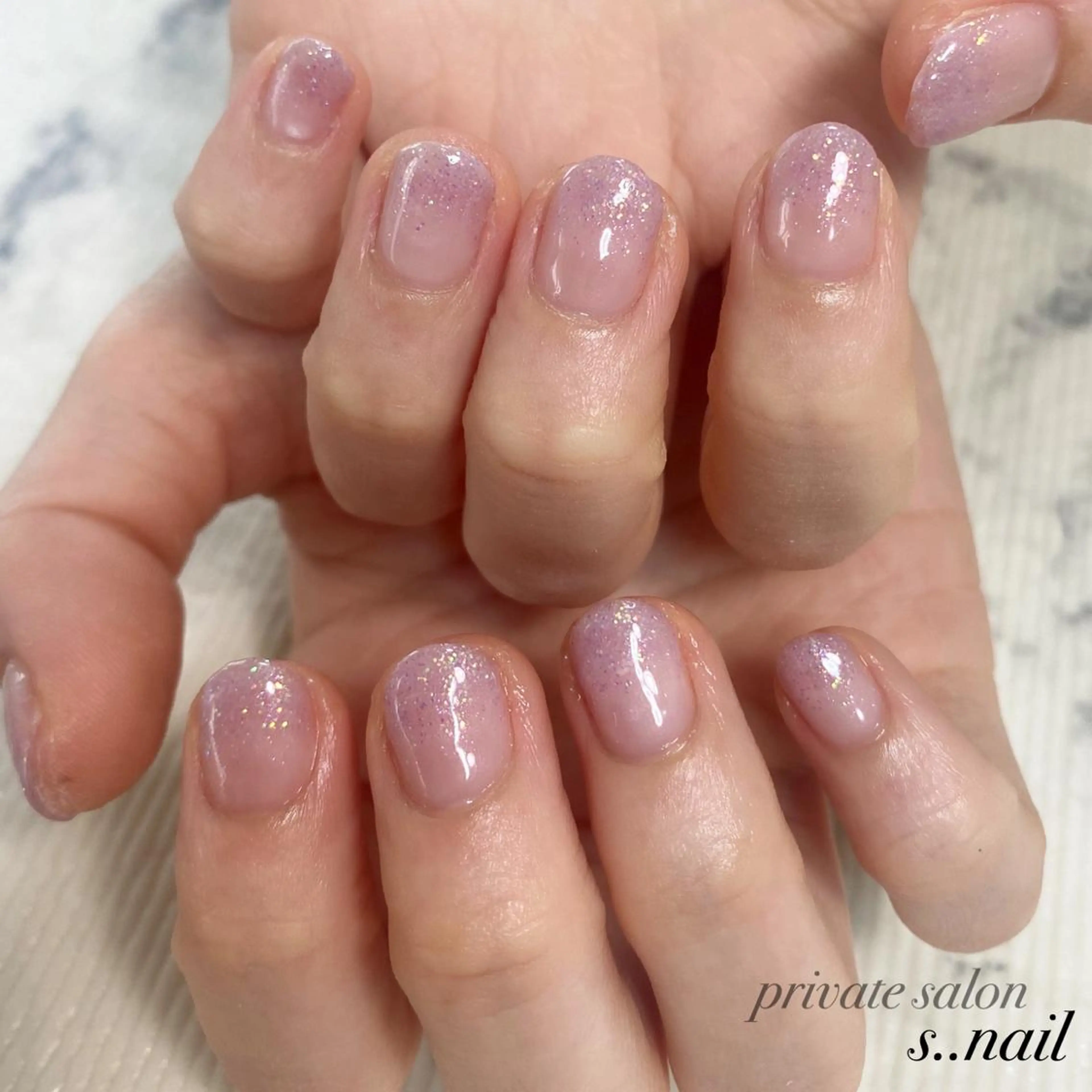 ネイル ラメ(グリッター) ハンドネイル フットネイル s..nail / MORITAのネイルデザイン