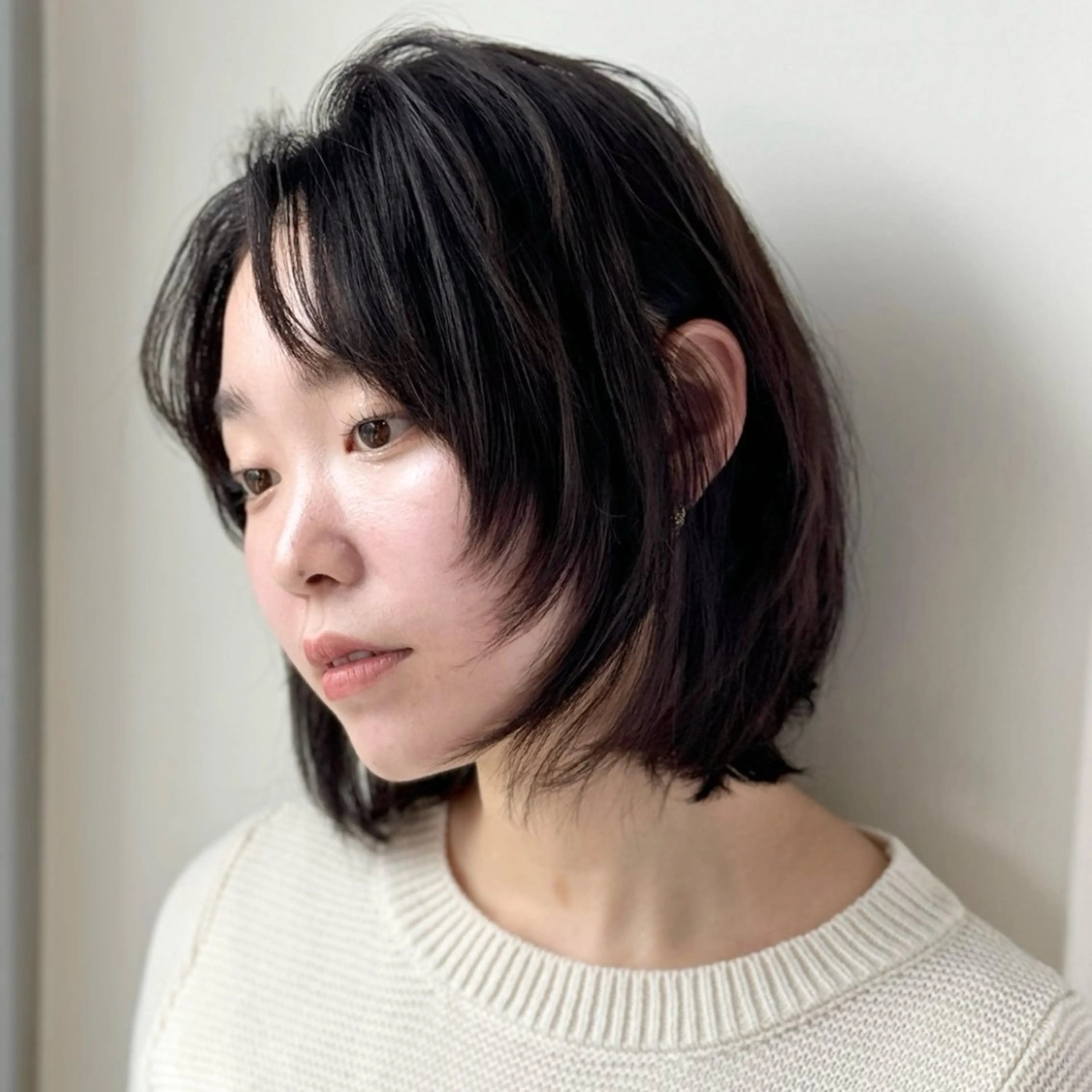 ショート ヘアカラー トリートメント Yurika🕯️ 透明感カラー/ボブのヘアスタイル