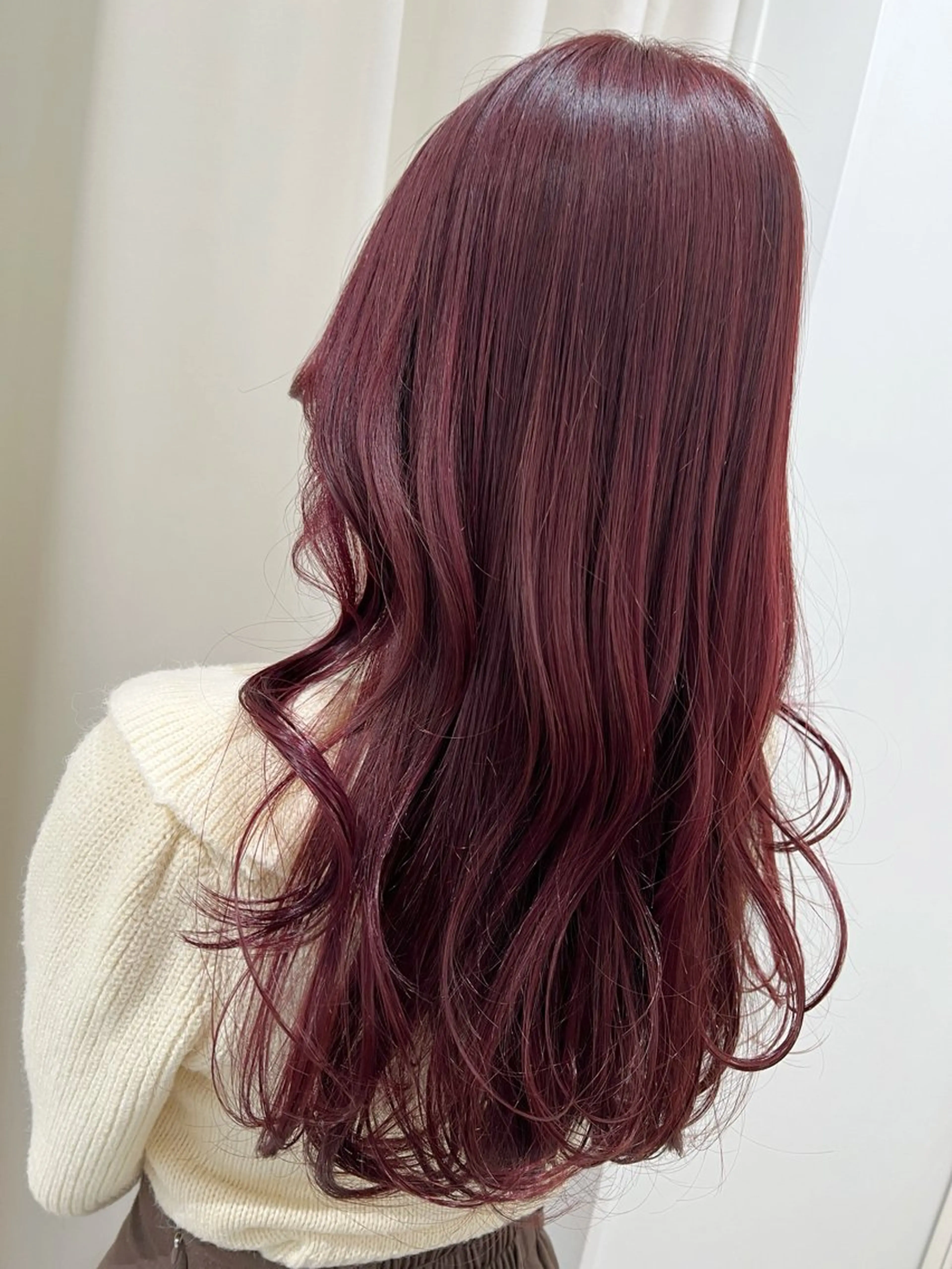 ロング カラー ヘアアレンジ ブリーチ ブラウンカラー ブリーチなしカラー ピンクカラー ピンクブラウン ヘアカラー トリートメント 新宿color🐝 AYAKA🌈💖のヘアスタイル