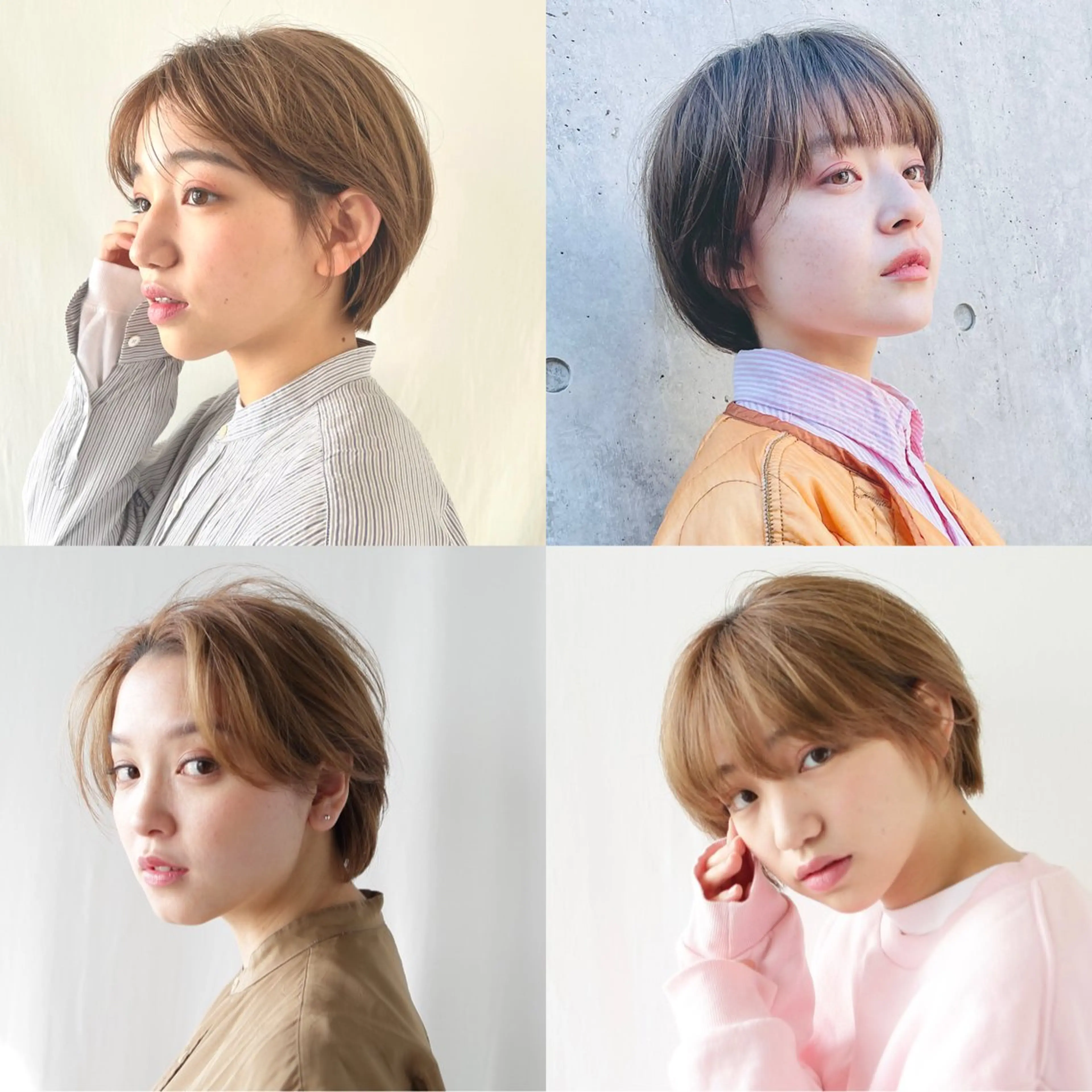 ショート カラー パーマ ショートボブ髪質改善 縮毛矯正のプロ山道潤のヘアスタイル