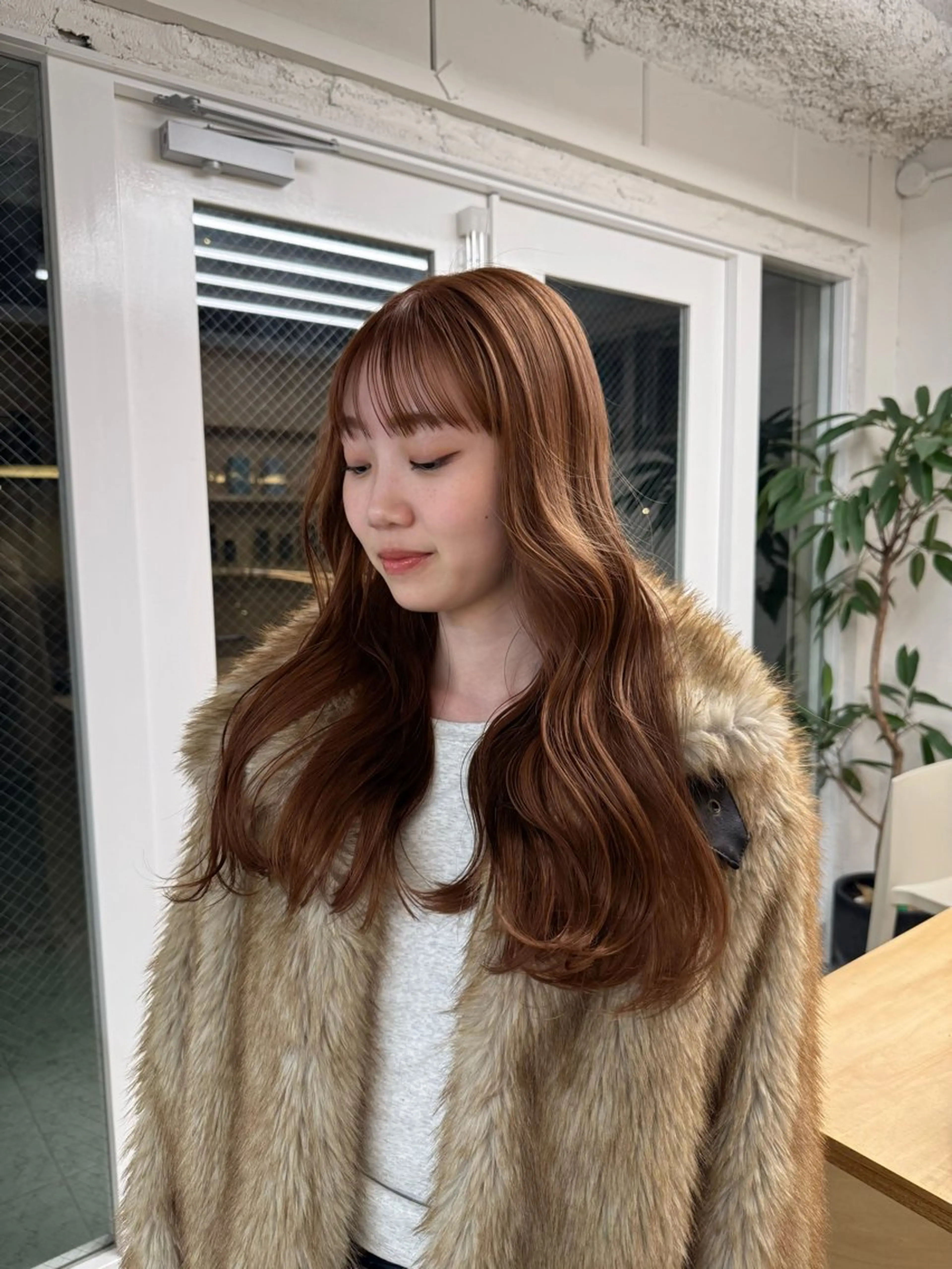 セミロング カラー 🎀 liz🎀のヘアスタイル