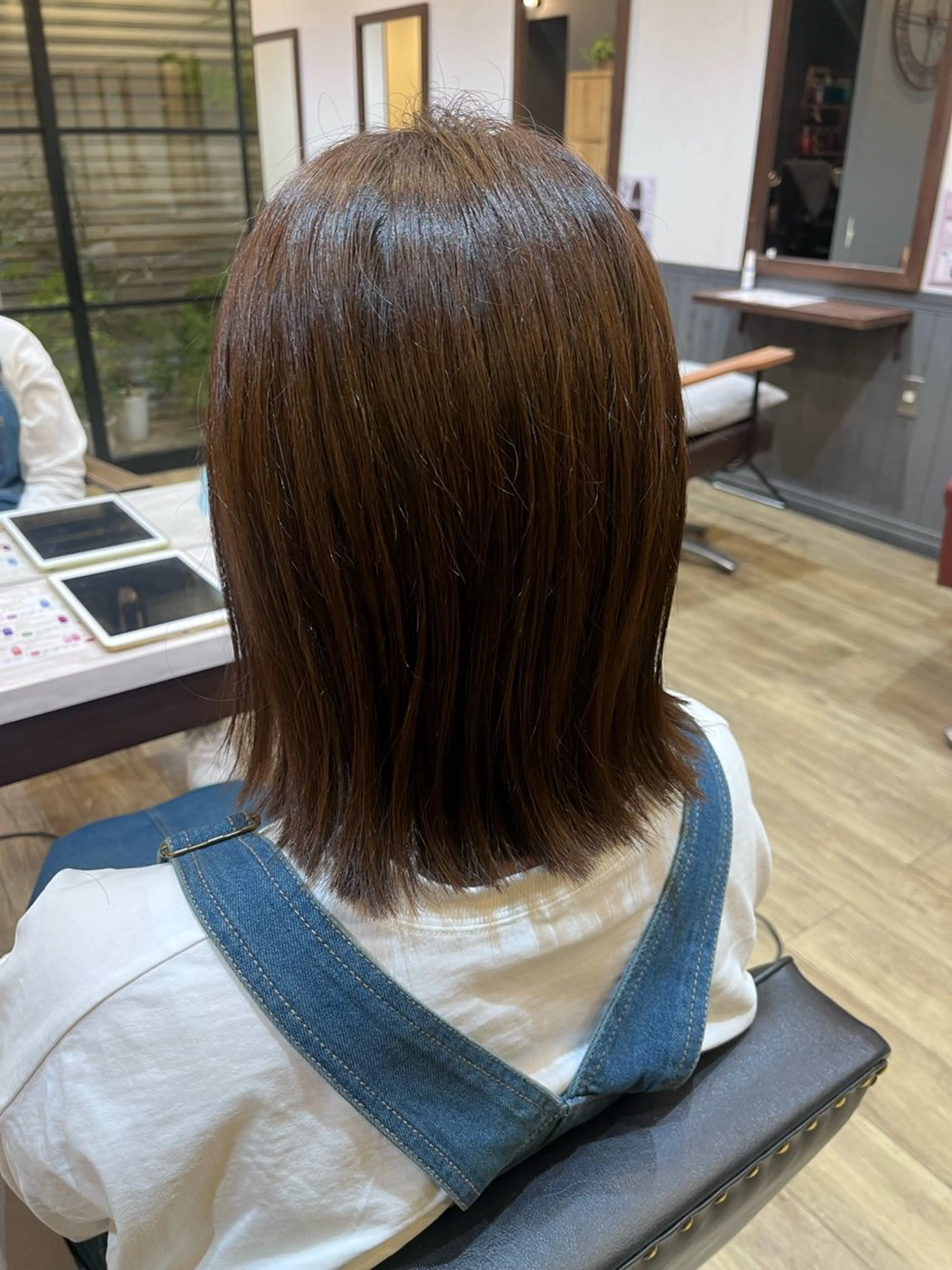 ミディアム ボブ Kasahara Akariのヘアスタイル