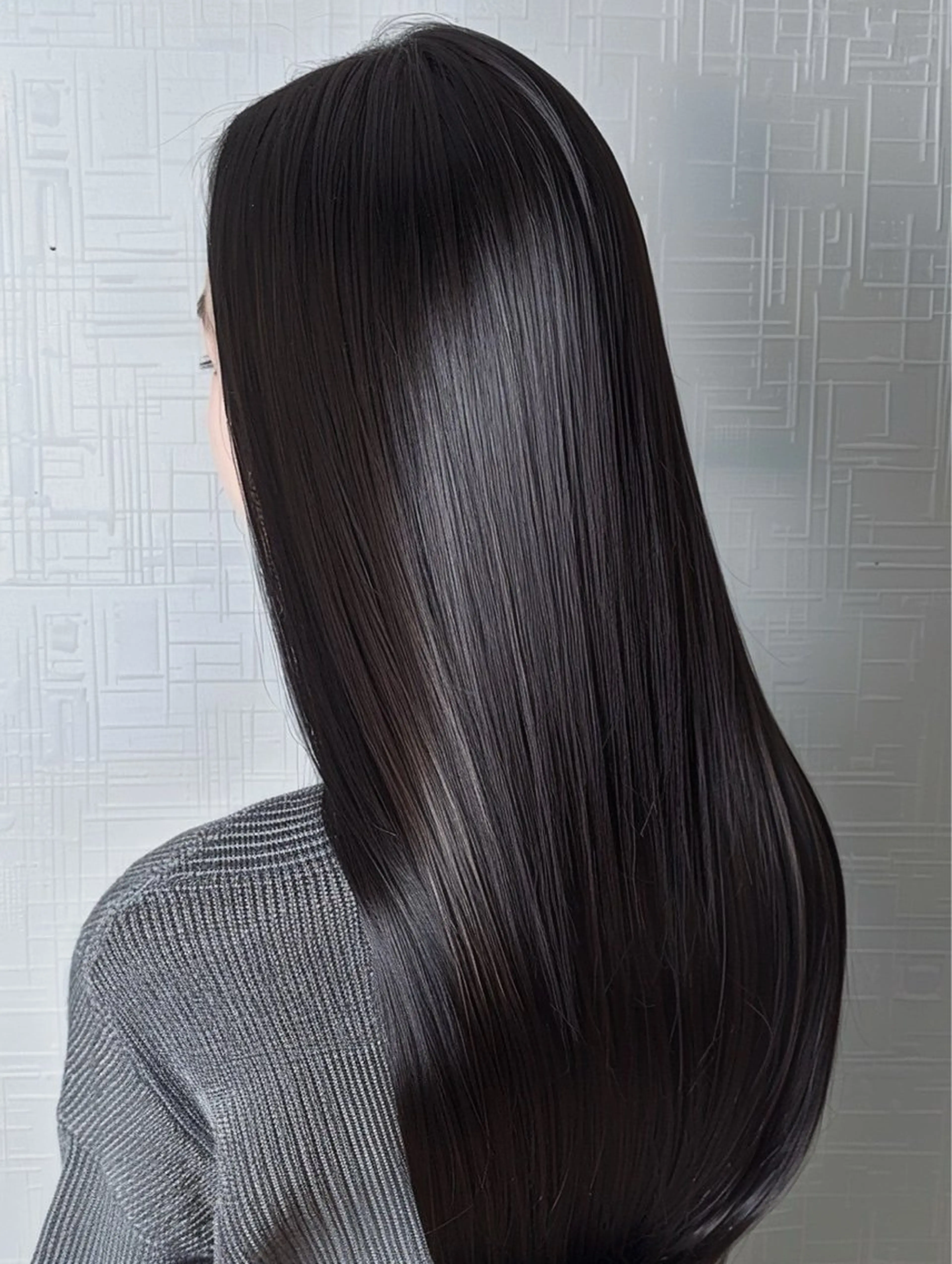 ロング 髪質改善 酸性ストレート カット 縮毛矯正 トリートメント 銀座/レイヤー 🌷nonoka🌷のヘアスタイル