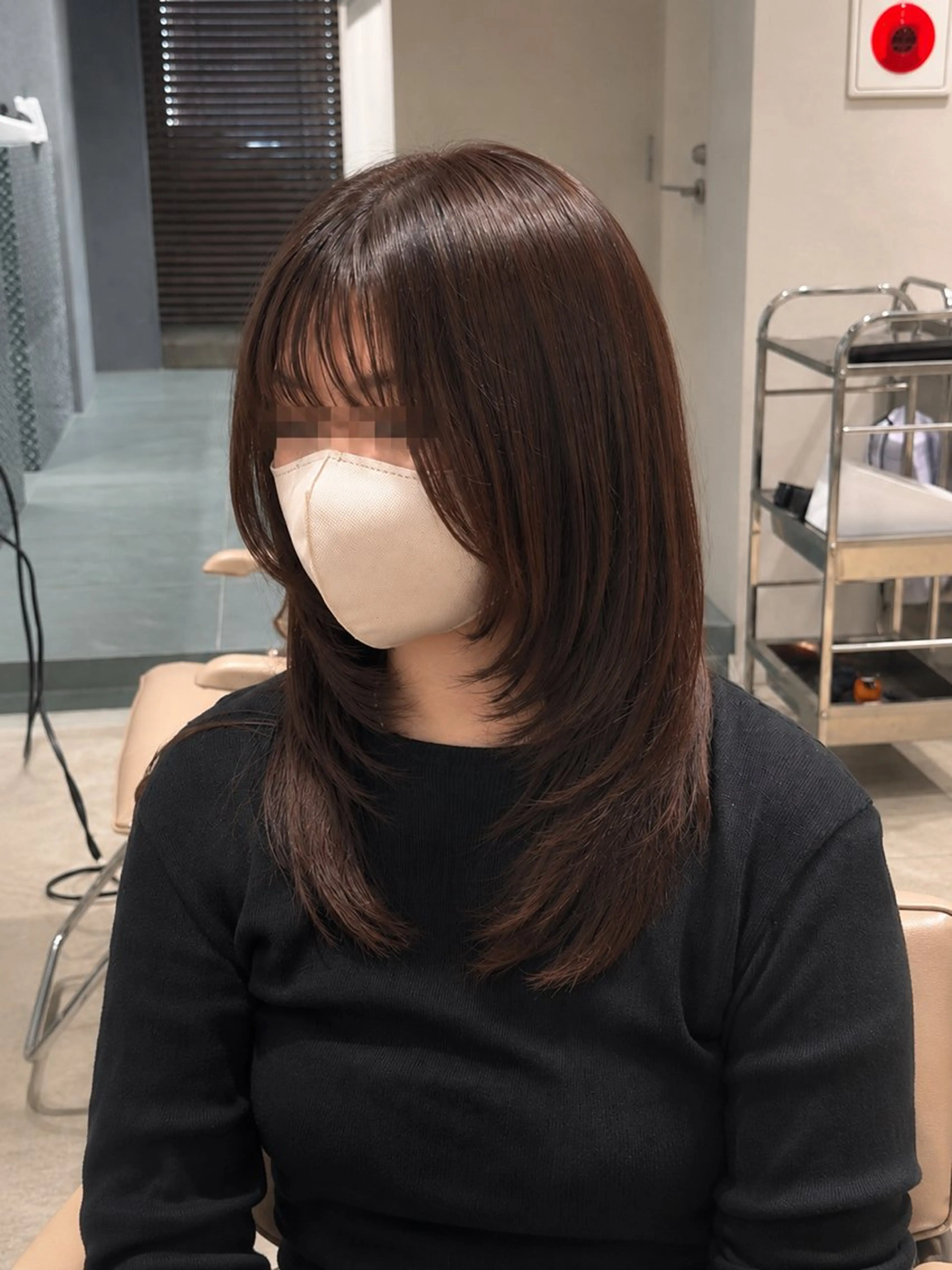 ロング カラー カット ヘアカラー 立川/レイヤー/ ブリーチ/ 西川翔真のヘアスタイル