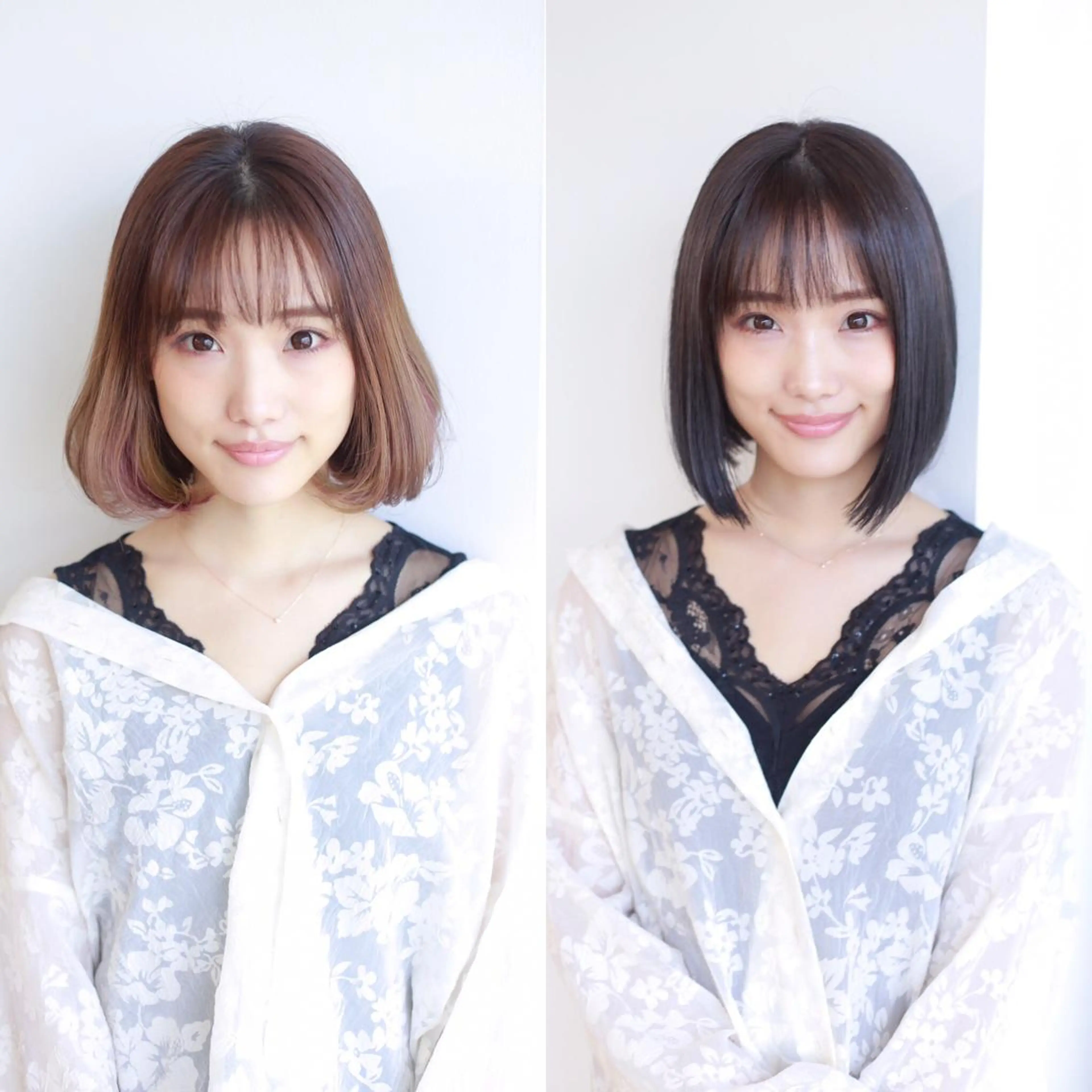 ショート カット ヘアカラー トリートメント ハイトーン/レイヤー /ケアブリーチ石川治のヘアスタイル