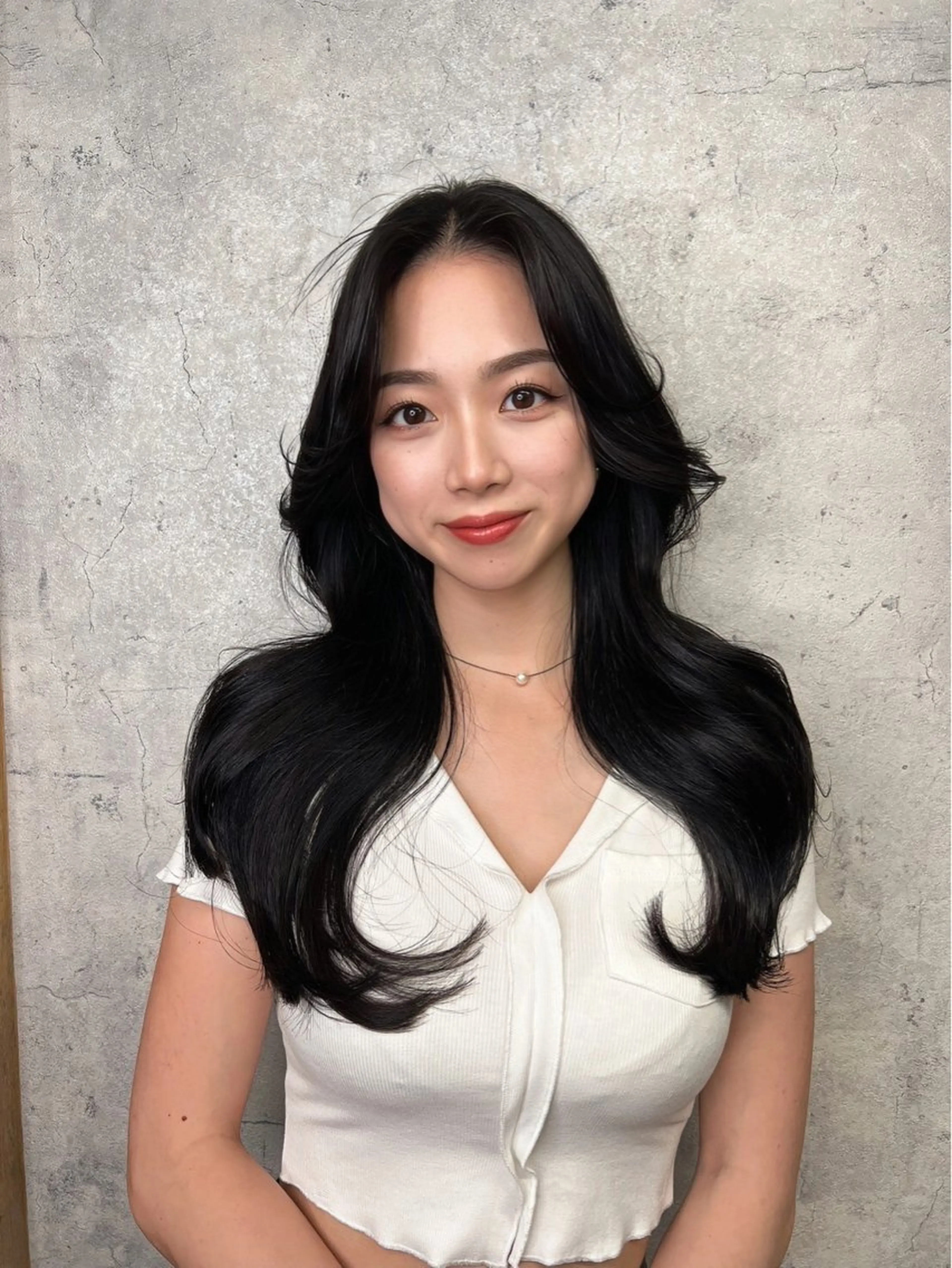 ロング カラー パーマ ヘアアレンジ 🇰🇷韓国トレンド ヘア🇰🇷高田のヘアスタイル
