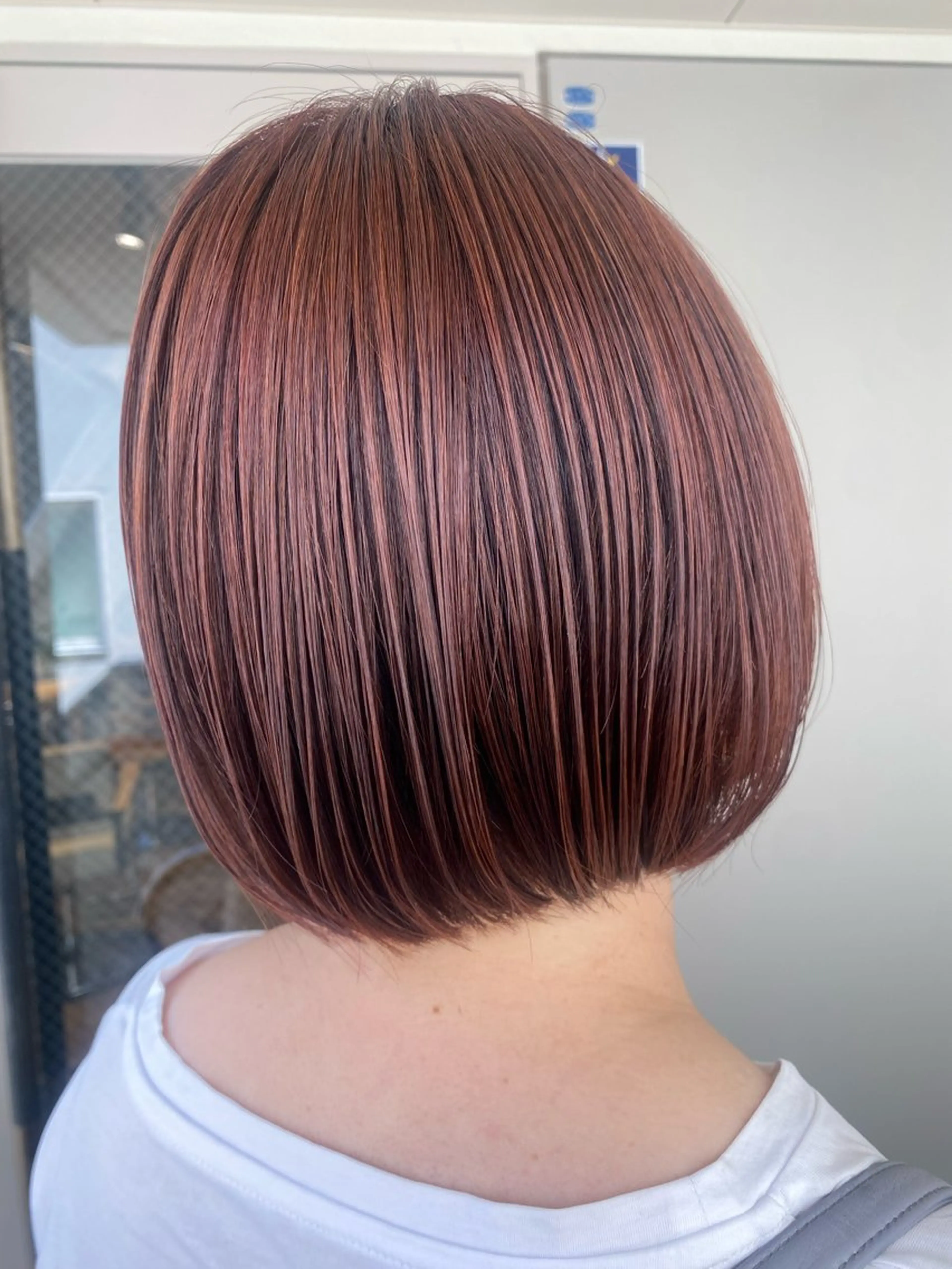 ショート ボブ misa🫧ナチュラ ル縮毛矯正/髪質改善のヘアスタイル