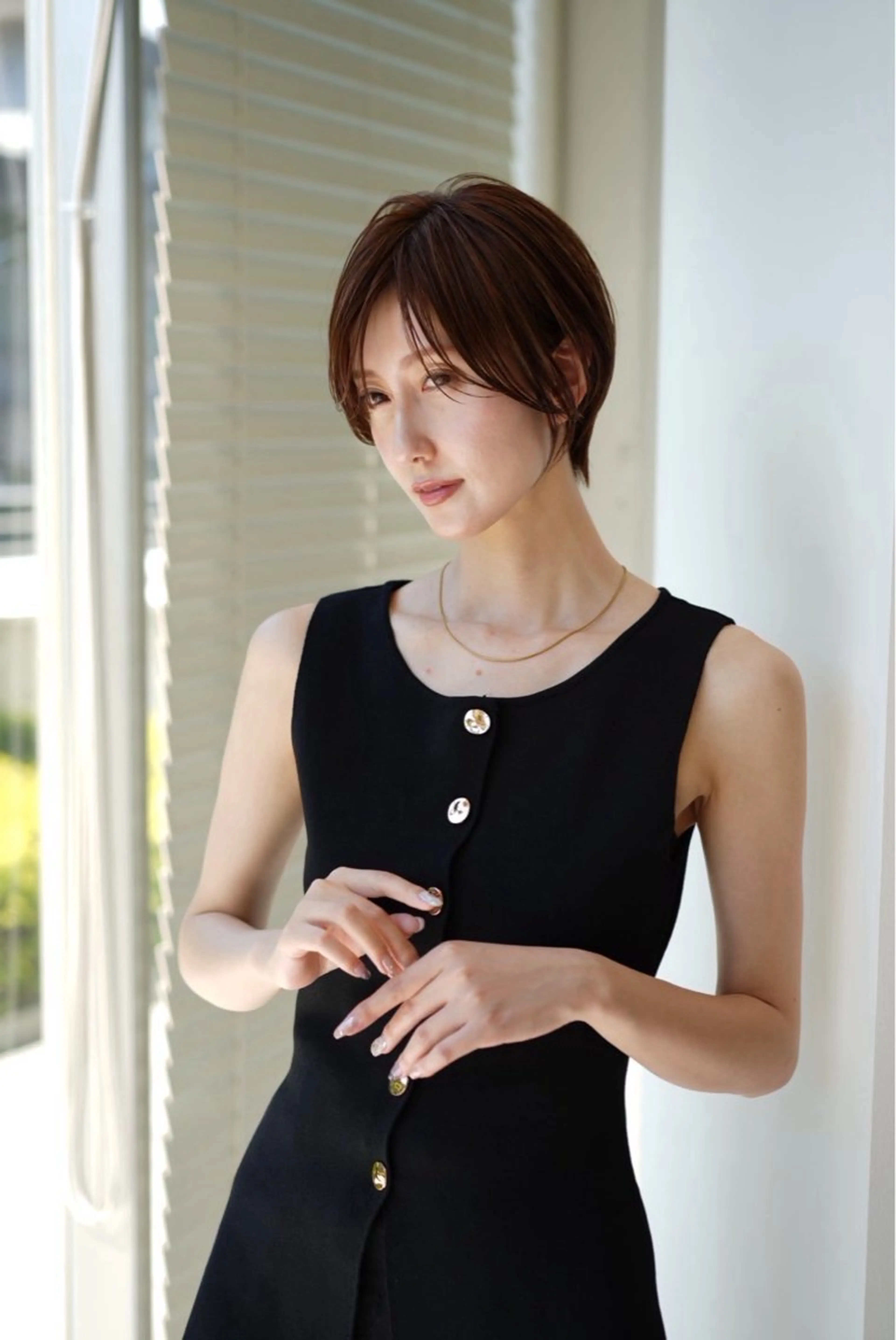 ショート カラー 八幡 空乃のヘアスタイル