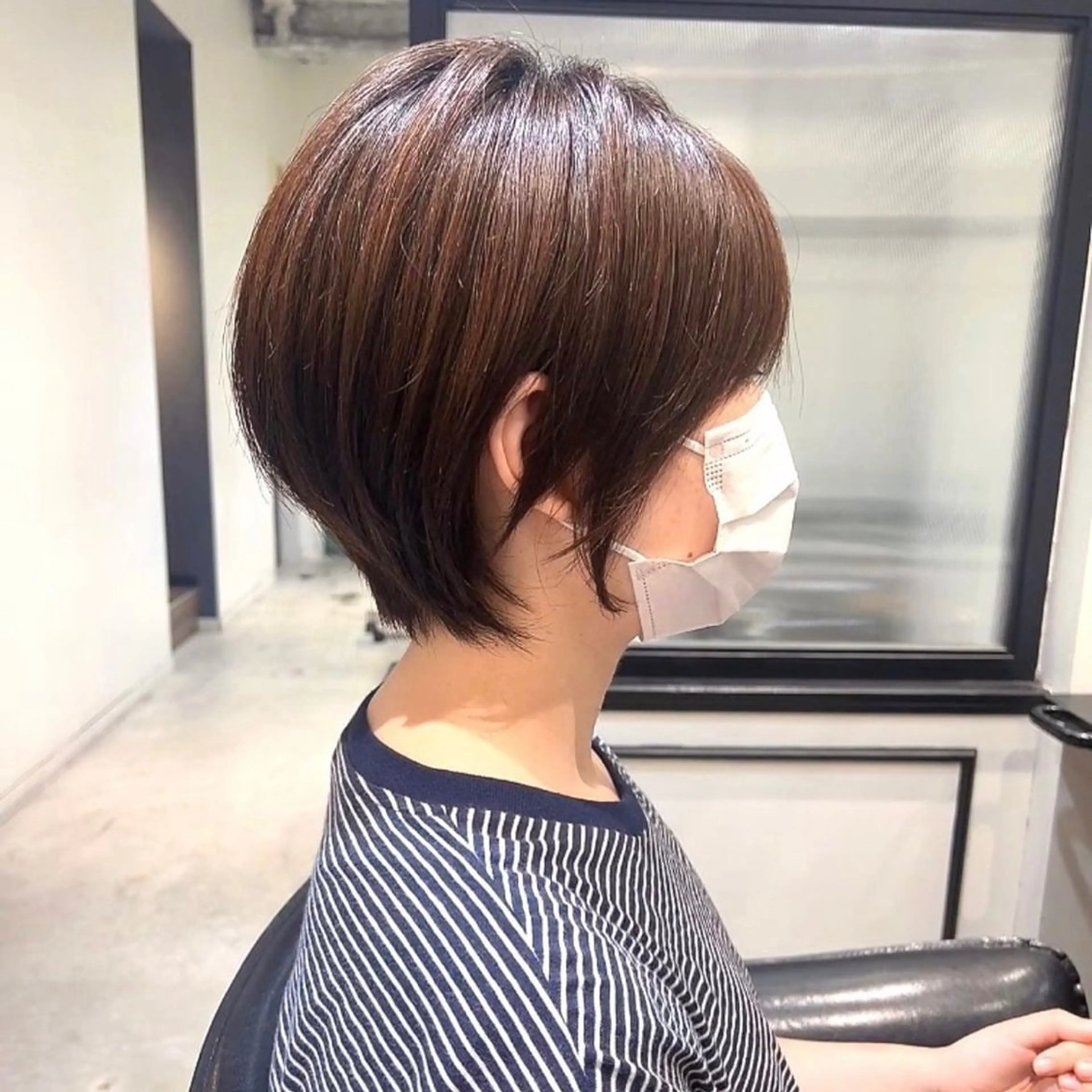 ショート ショートボブ ボブ ショートヘア feliz🤍 RINAのマツエク・マツパデザイン