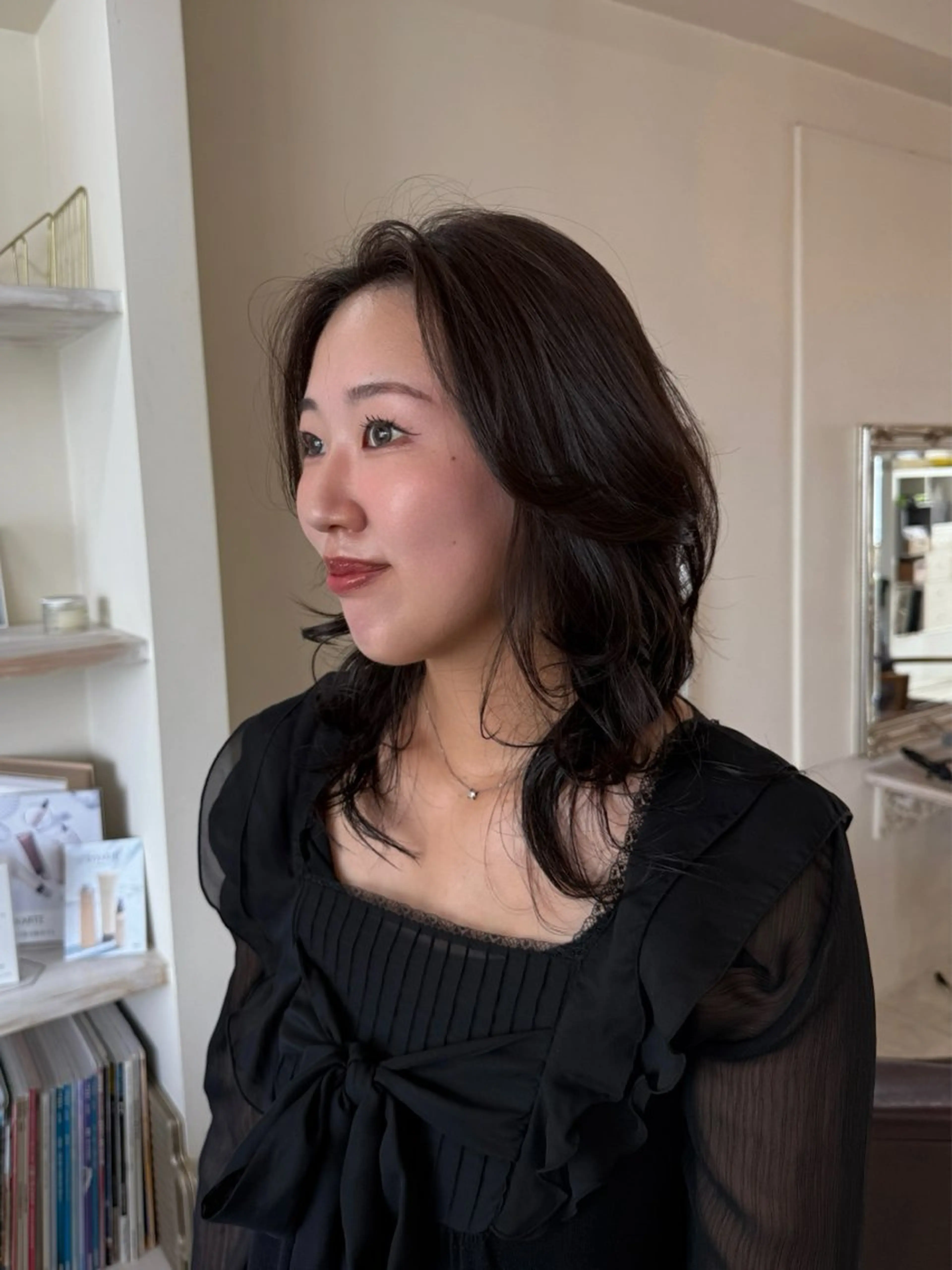 ロング Maho/海外 レイヤー/ハッシュのヘアスタイル