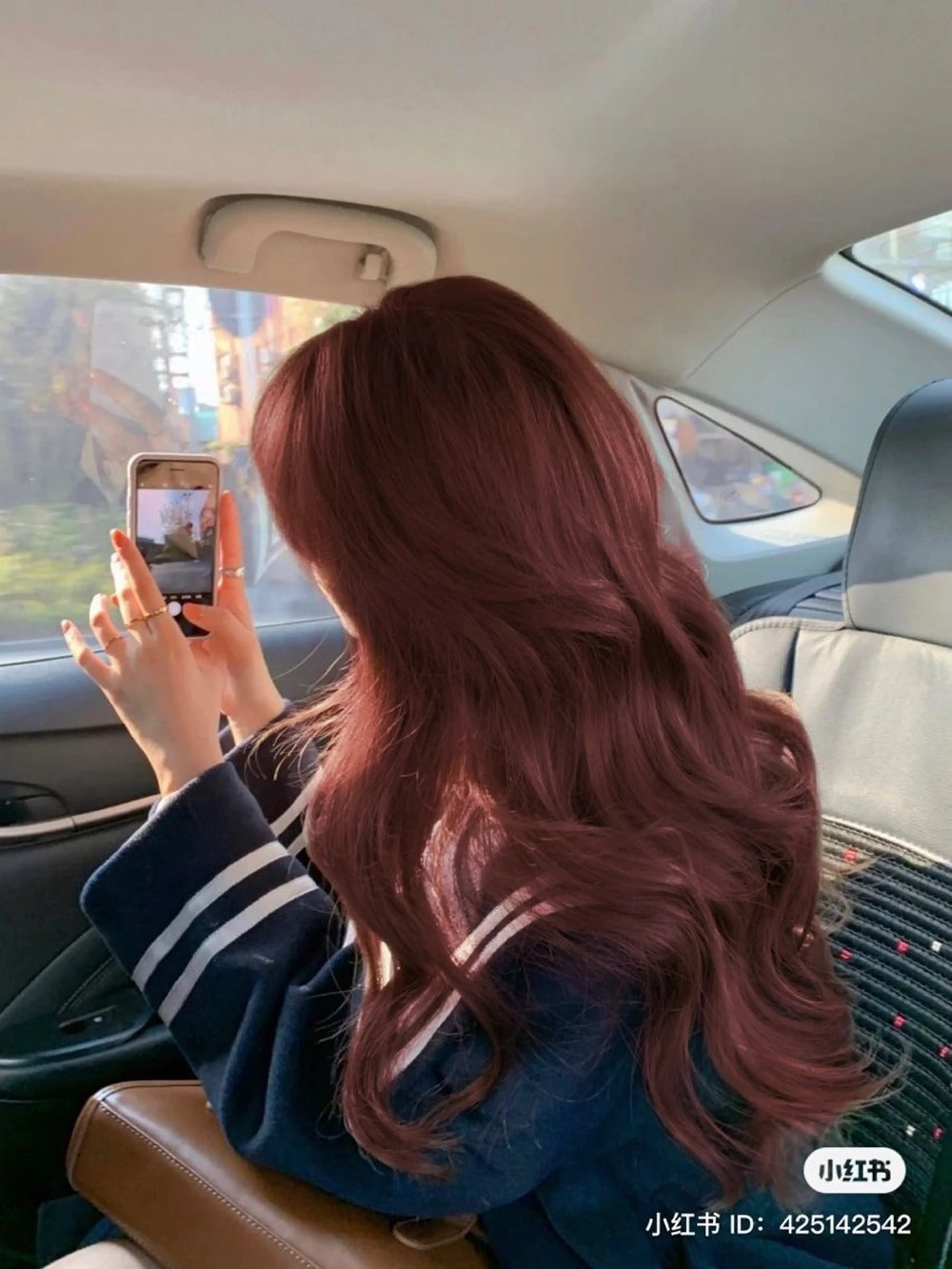 ロング ヘアカラー ヘッドスパ ヘアセット 🥀艶髪/似合わせ 暖色/まな🥀のヘアスタイル