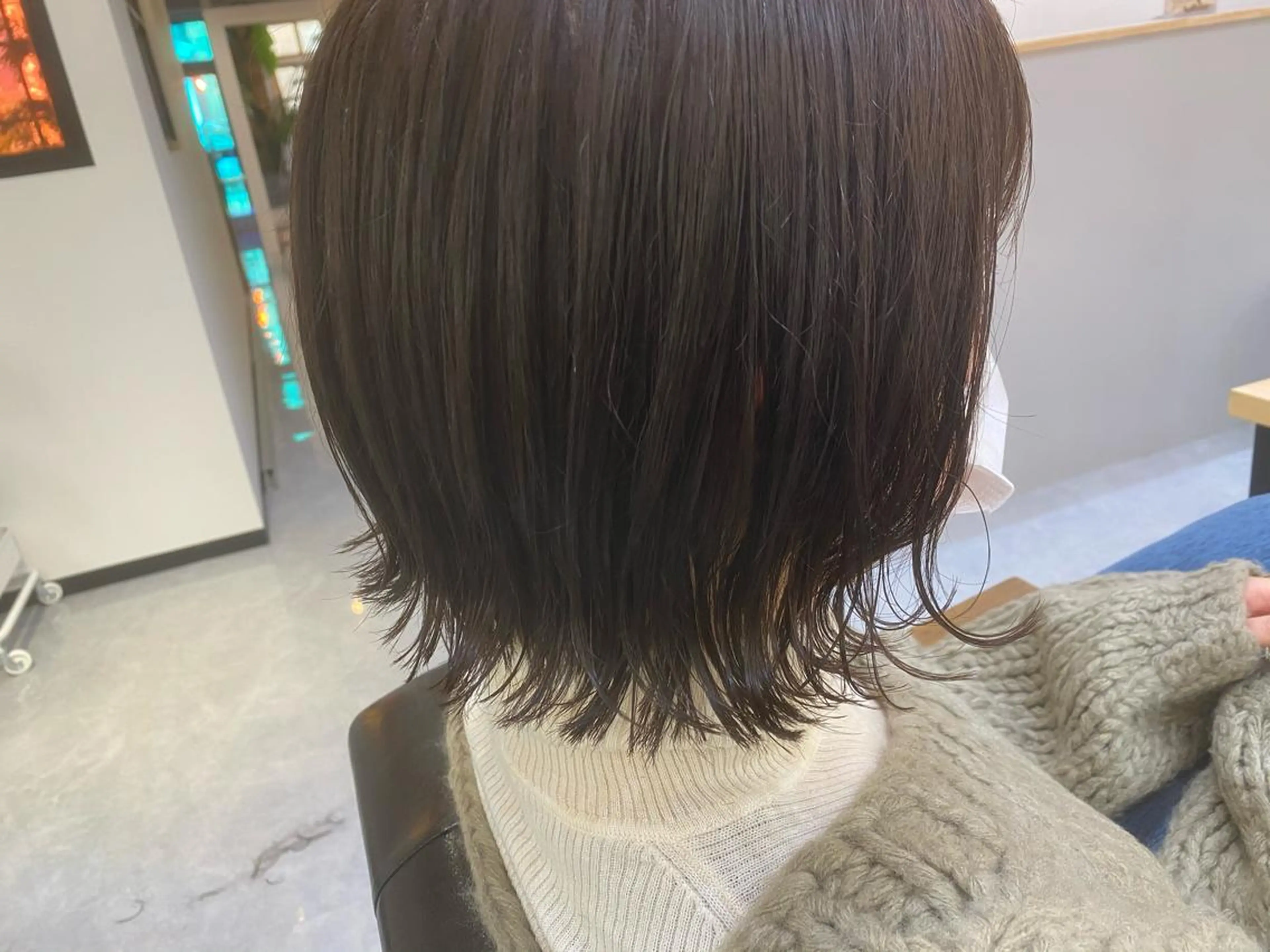 ショート カラー ボブ 外ハネヘア CARICIA🌱 masaeのヘアスタイル