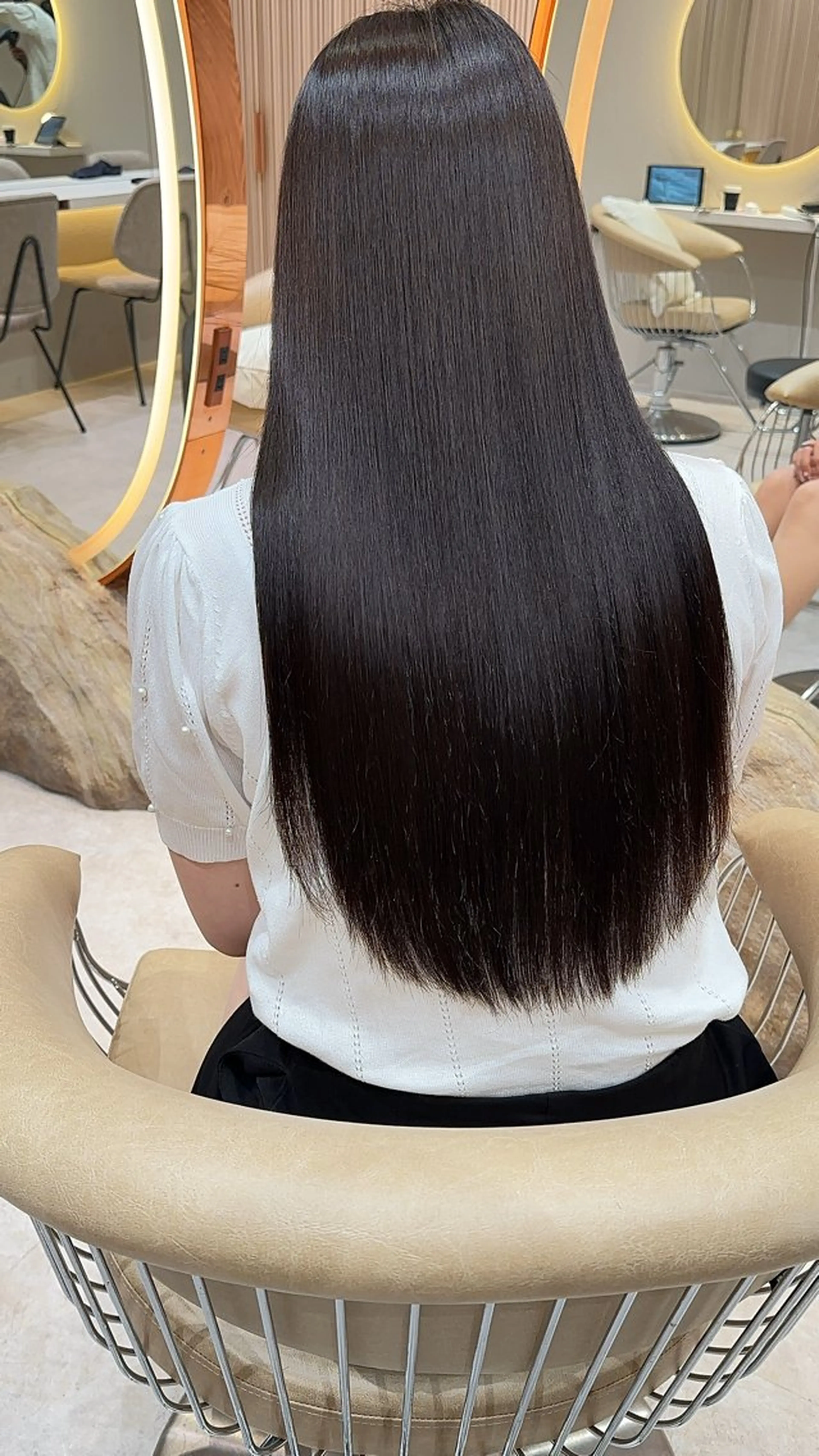 セミロング カラー カット ヘアカラー 縮毛矯正 縮毛矯正✨🫧 レイヤー川村利幸のヘアスタイル