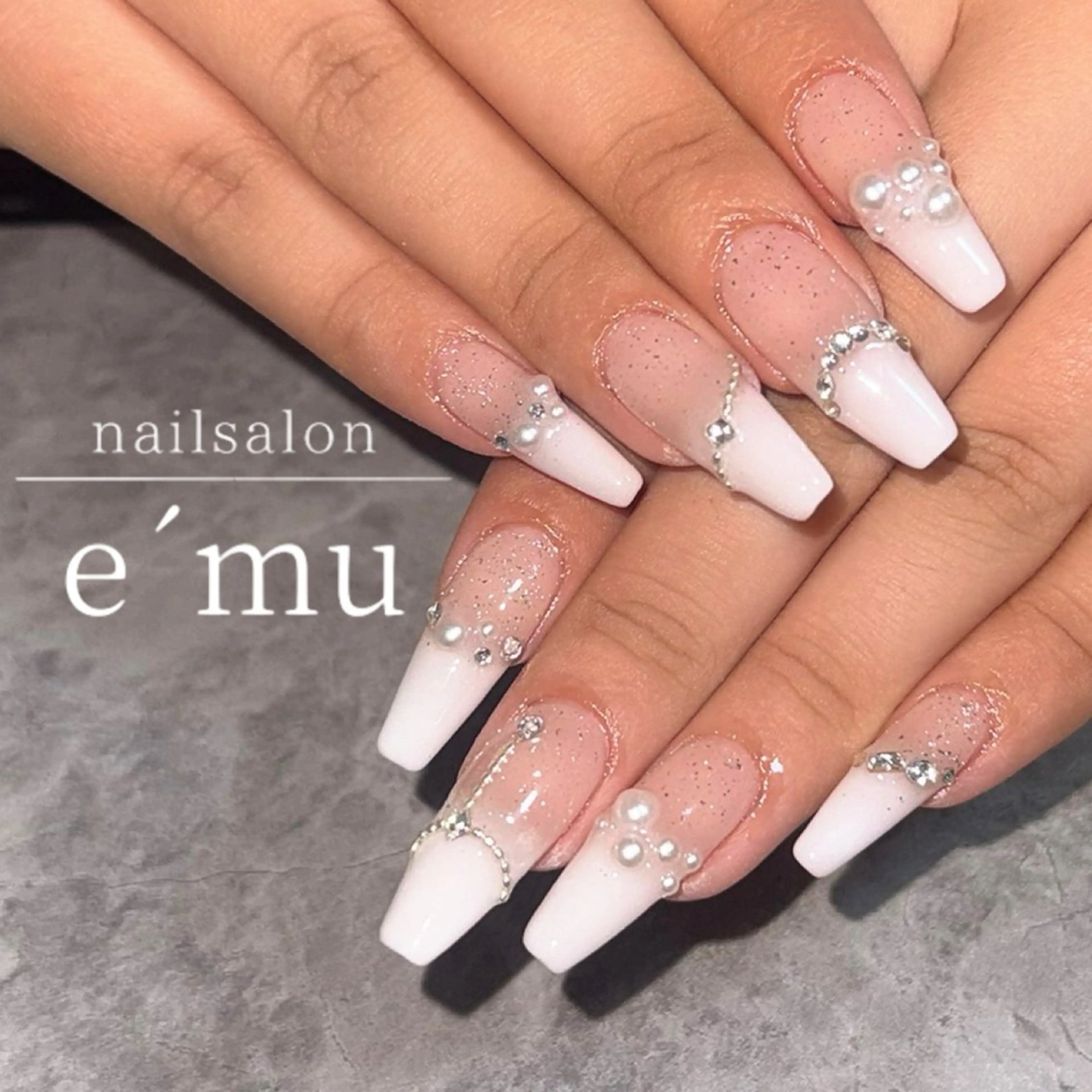 ネイル ハンドネイル nailsalon e´muのネイルデザイン