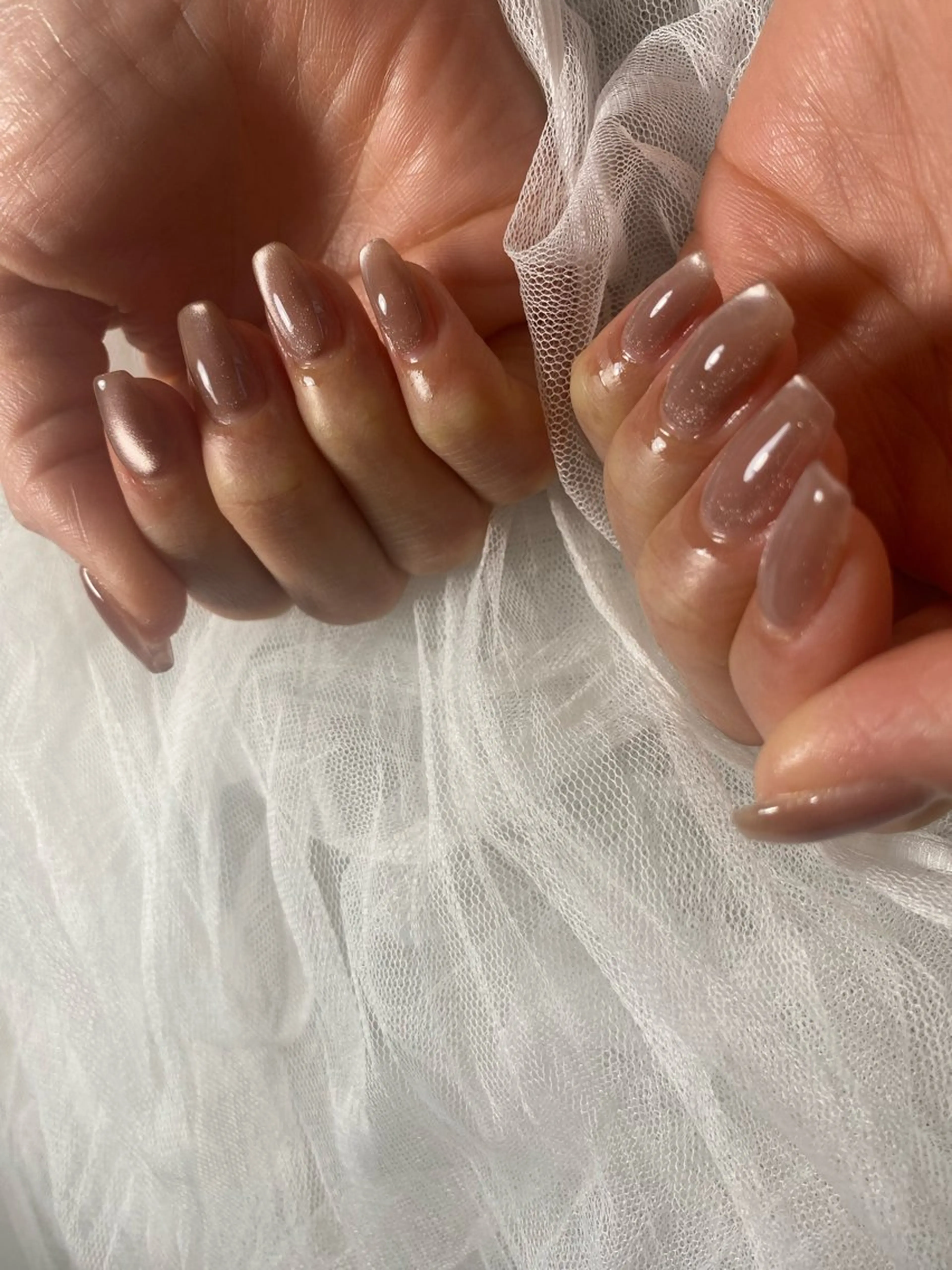 ネイル マグネットネイル シンプルネイル Ｌｉｔ .のネイルデザイン