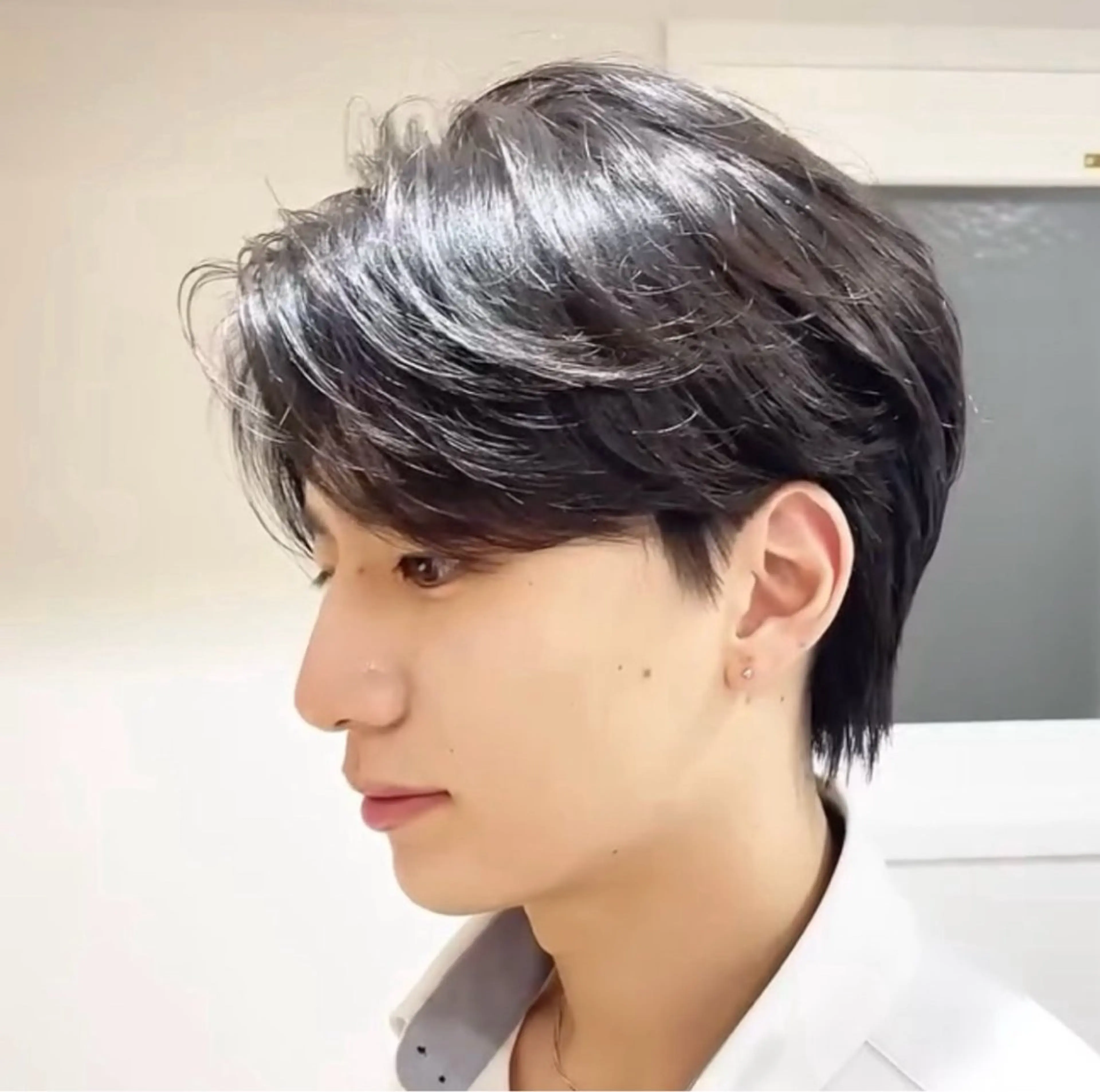 メンズ 40代以降の 縮毛矯正専門家のヘアスタイル