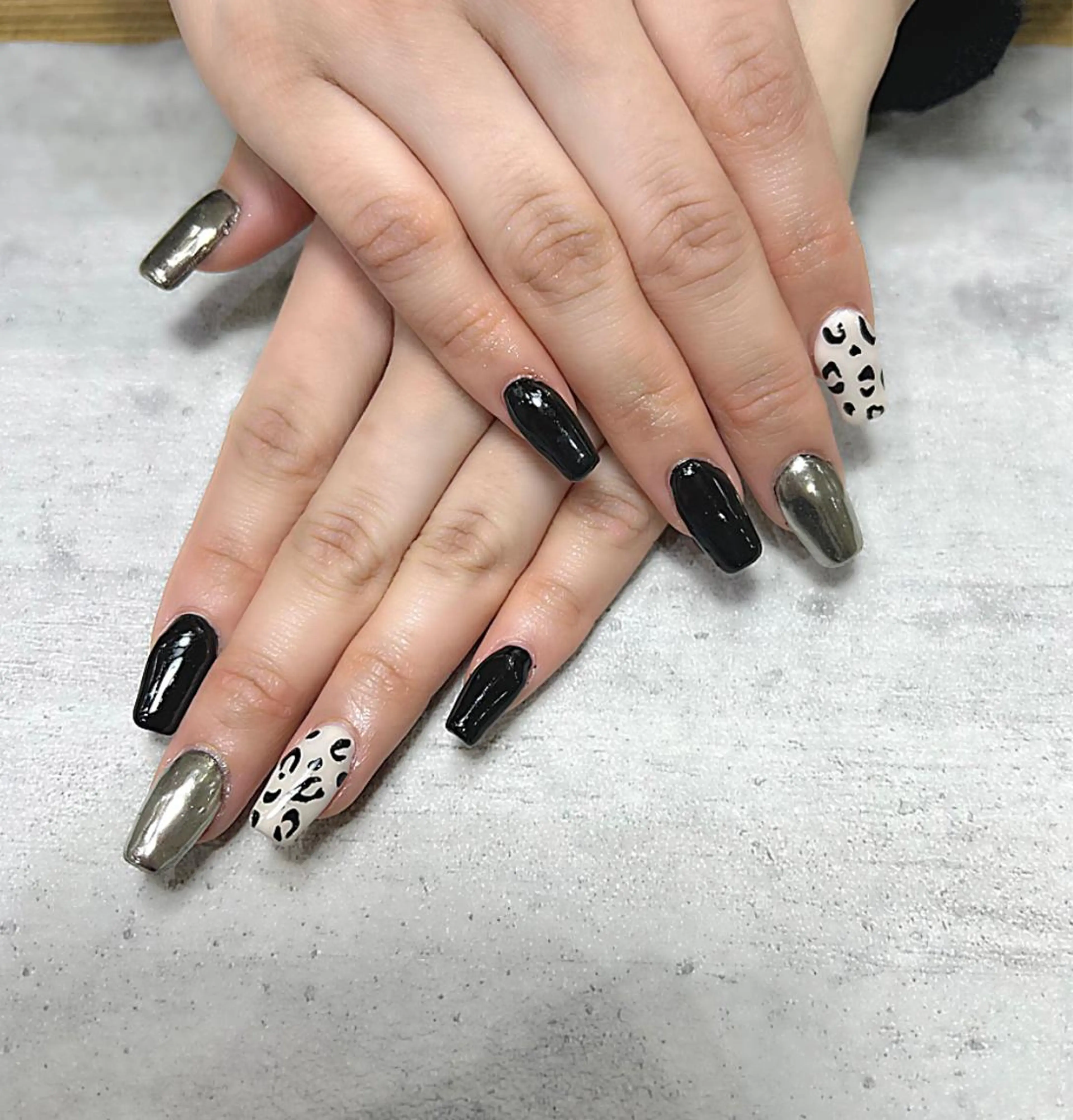 ネイル ミラーネイル nail l_yukiのネイルデザイン