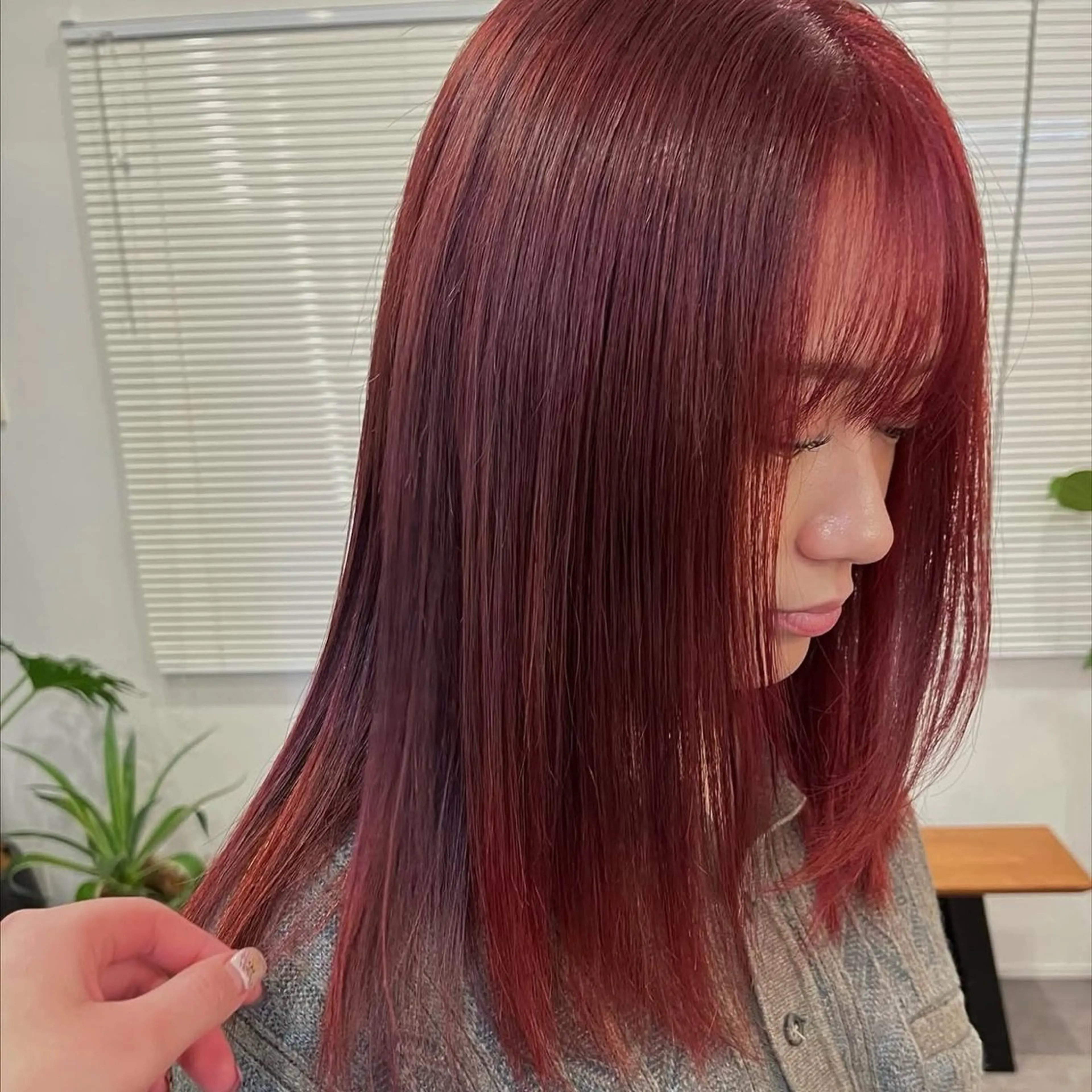 カラー ヘアカラー NAO ꩜✧˖°.のヘアスタイル