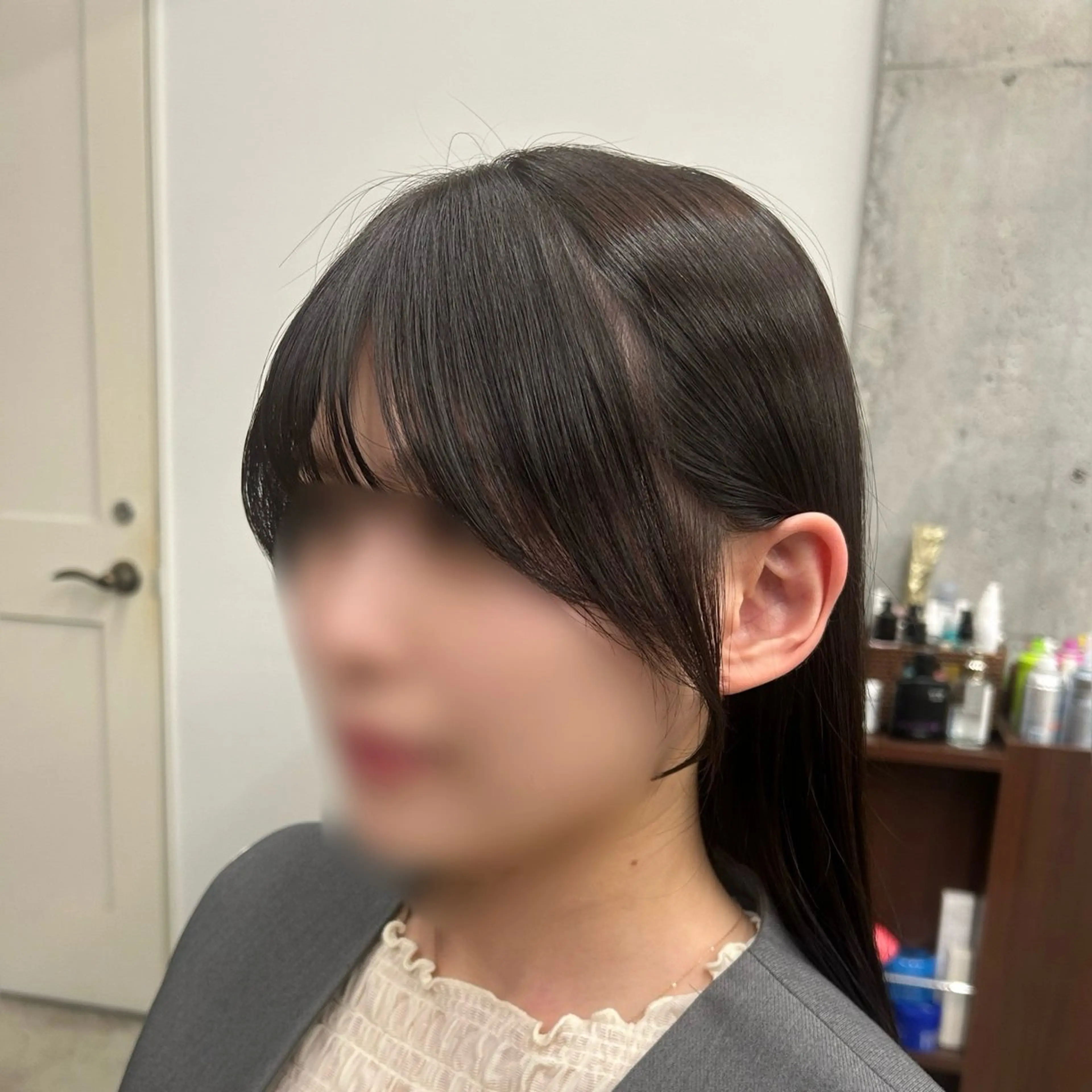 ロング カラー 小顔カット カット 🌼髪質改善/透明感 艶髪タケドミのヘアスタイル