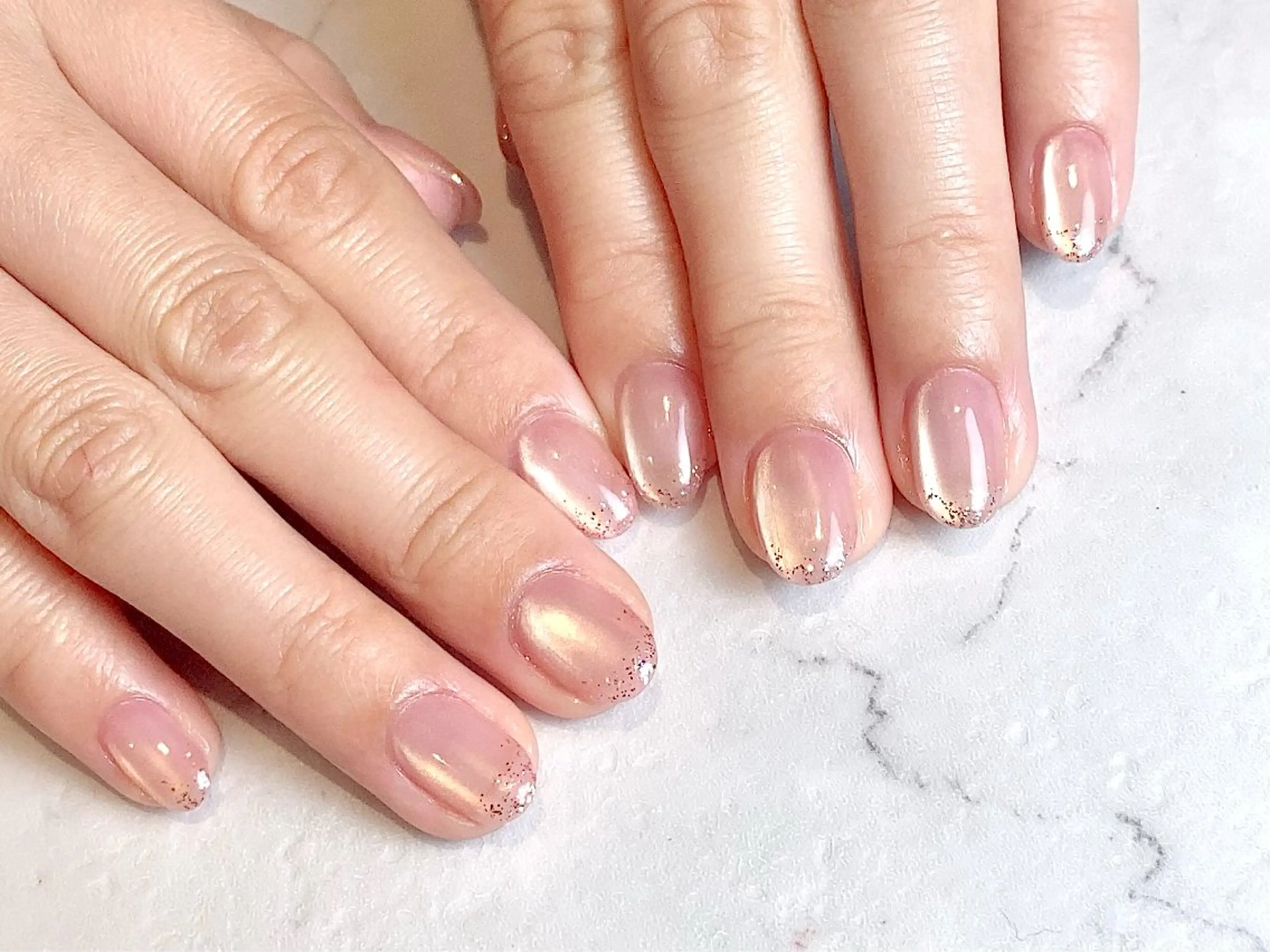 ネイル ラメ(グリッター) プライベートサロン Rのネイルデザイン