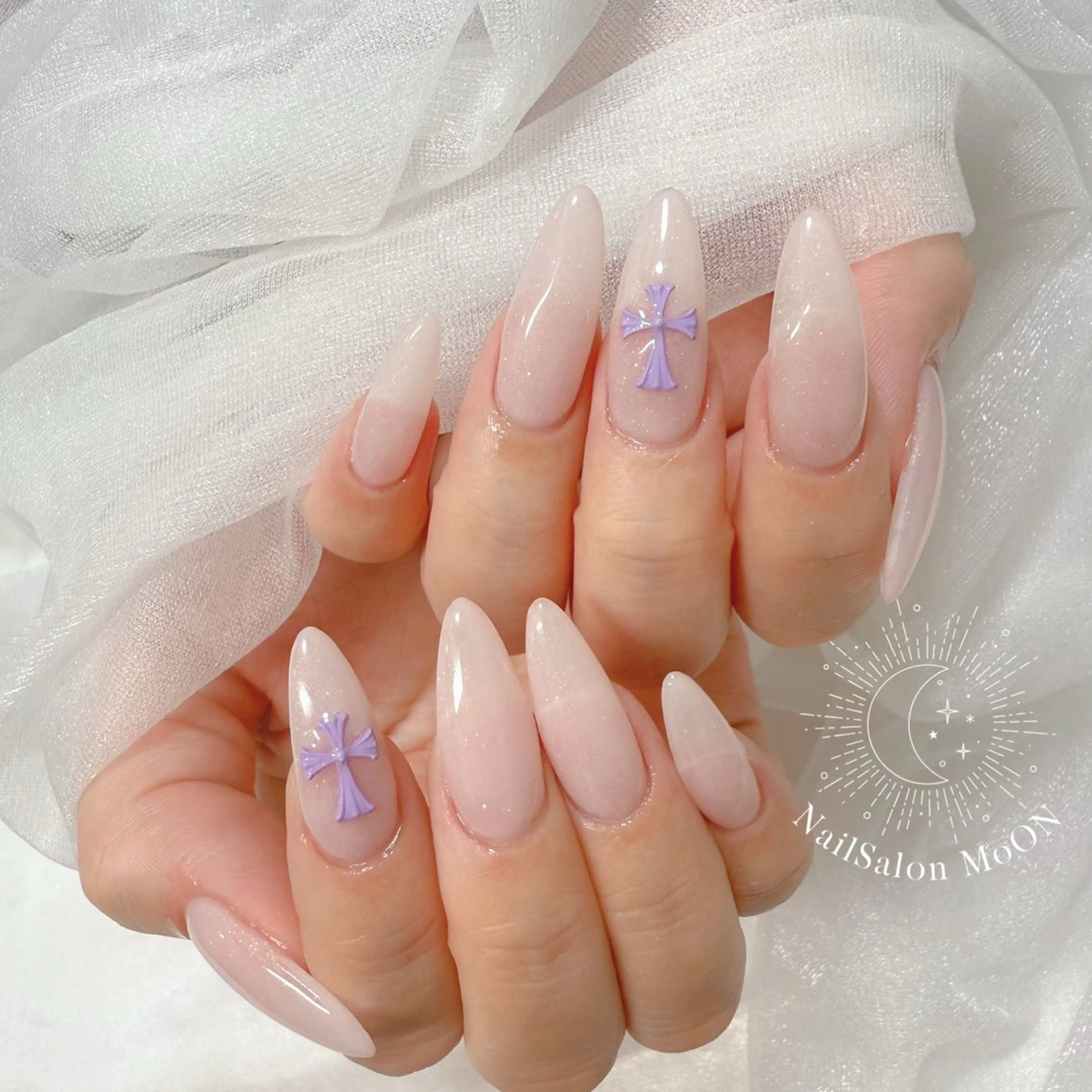 ネイル ハンドネイル ハンドケア MoON...❤︎ MeGuのネイルデザイン